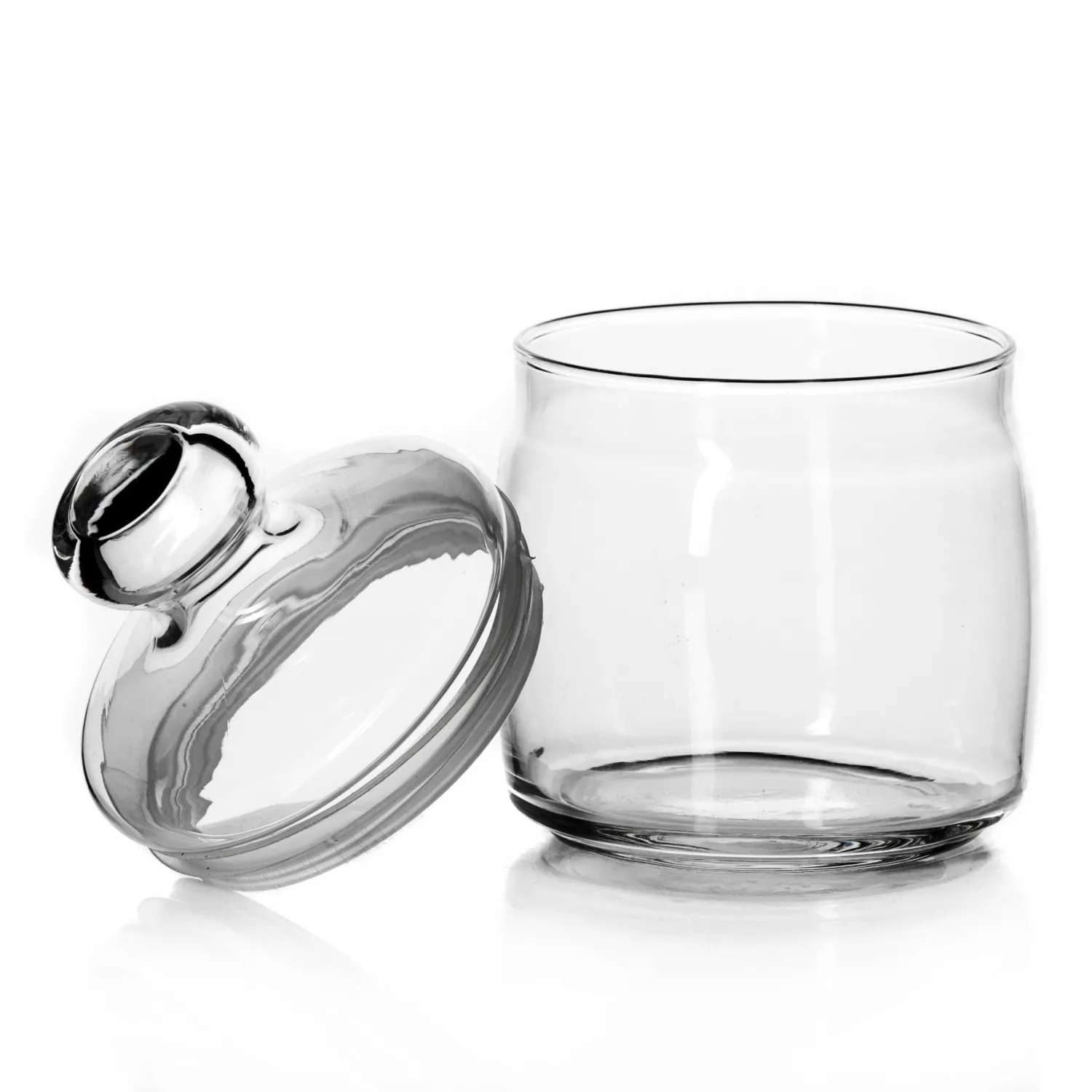 Банка для сыпучих продуктов стекло с крышкой CESNI 0.5 л Банка для сыпучих продуктов стекло с крышкой CESNI 0.5 л - фото 2