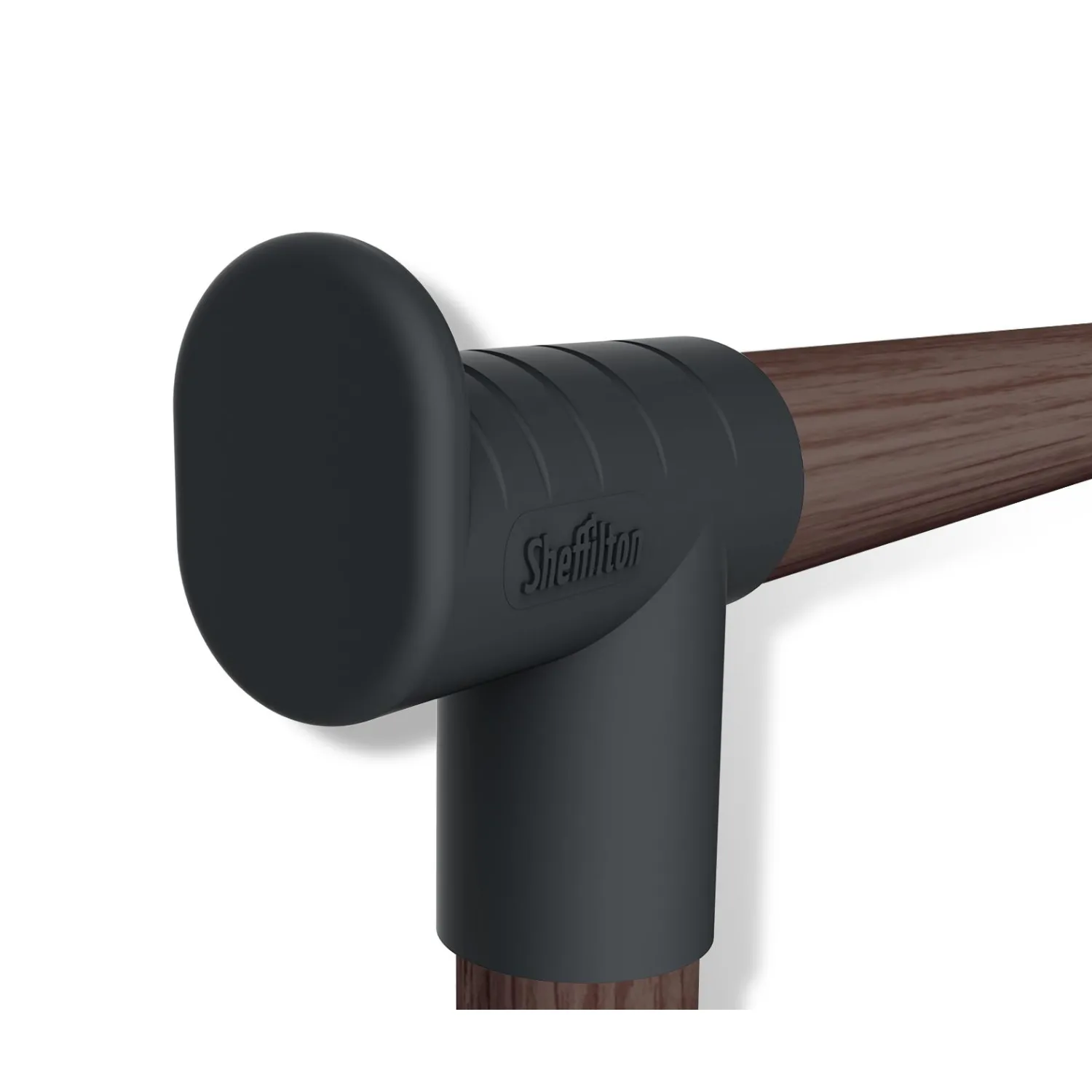 Вешалка EL_гардеробная CH-4345 черный/темный орех (911201/В1-65) - фото 4