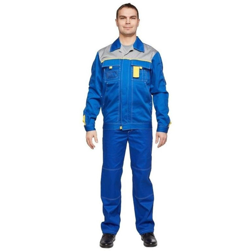 Костюм летний муж л10-КБР вас/сер (р.48-50) 170-176 ( серия л) - фото 1