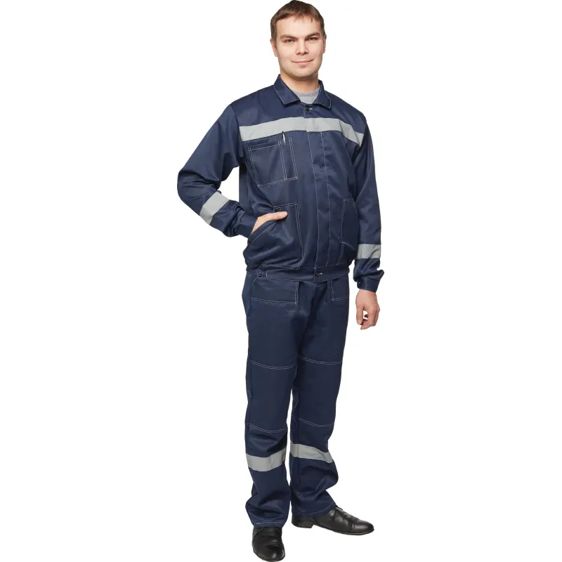 Костюм рабочий летний муж. л22-КПК т.син. (р.48-50) 158-164 (Арсенал-СП) - фото 1