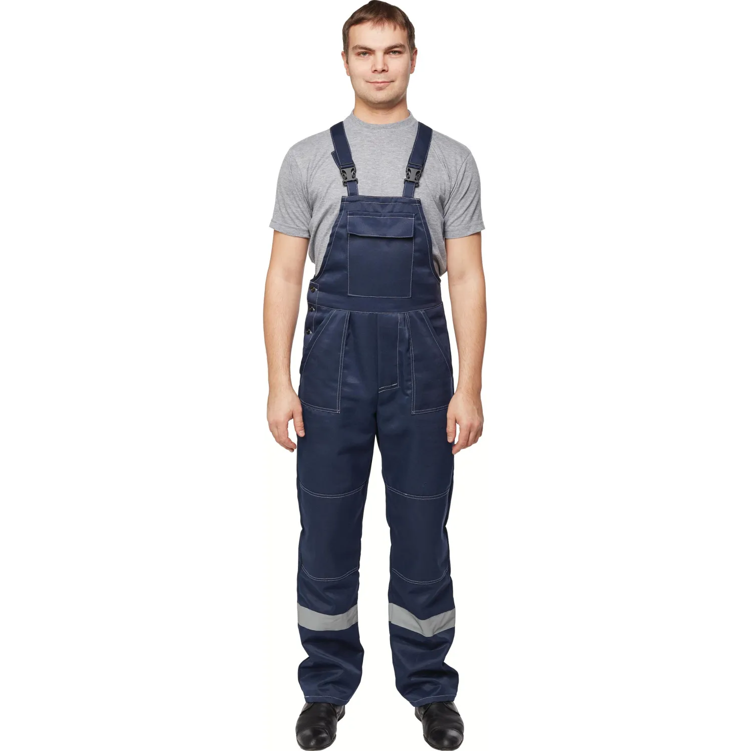 Костюм рабочий летний муж. л22-КПК т. син (р.64-66) 170-176 (Арсенал-СП) - фото 4