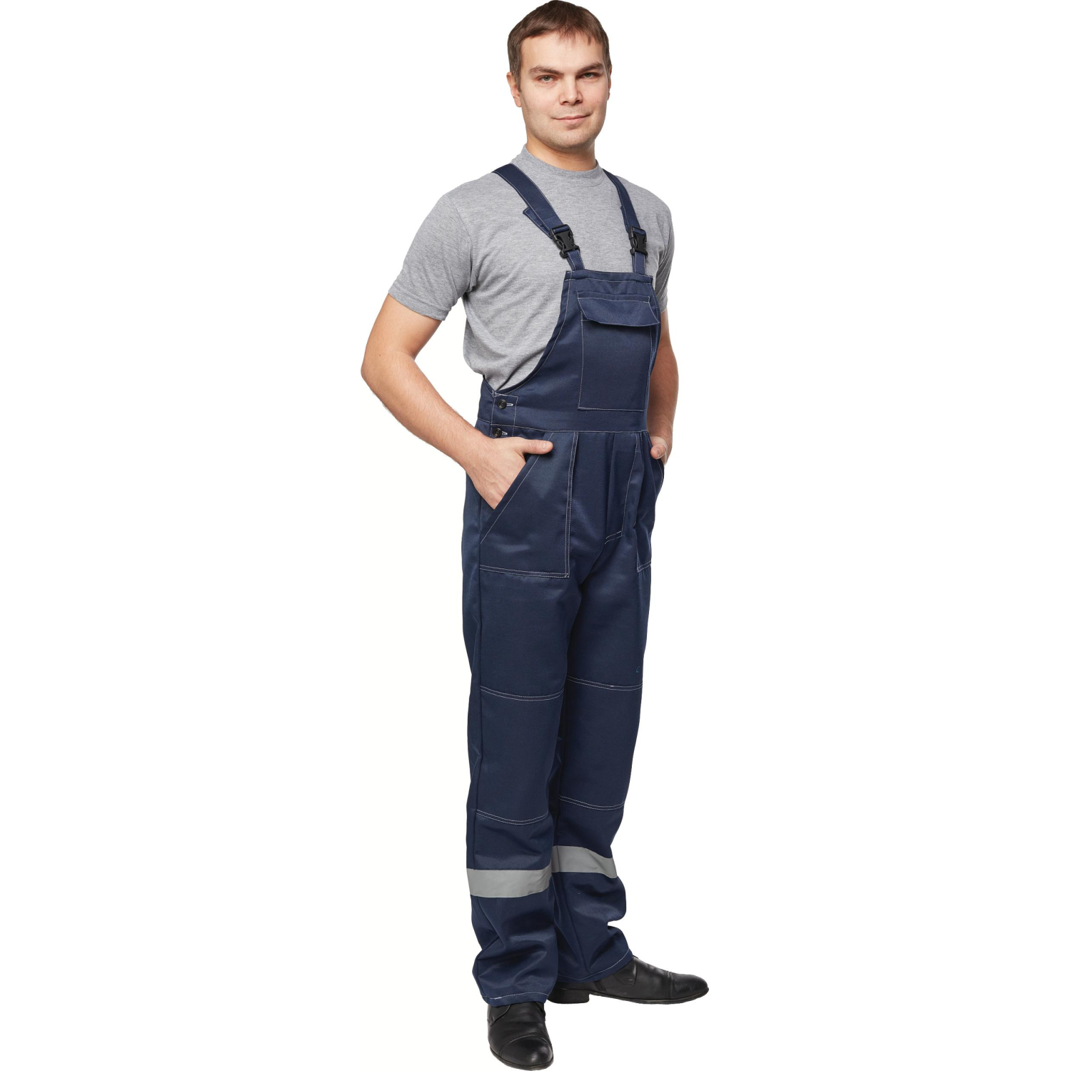 Костюм рабочий летний муж. л22-КПК т.син. (р.48-50) 182-188 (Арсенал-СП) - фото 6