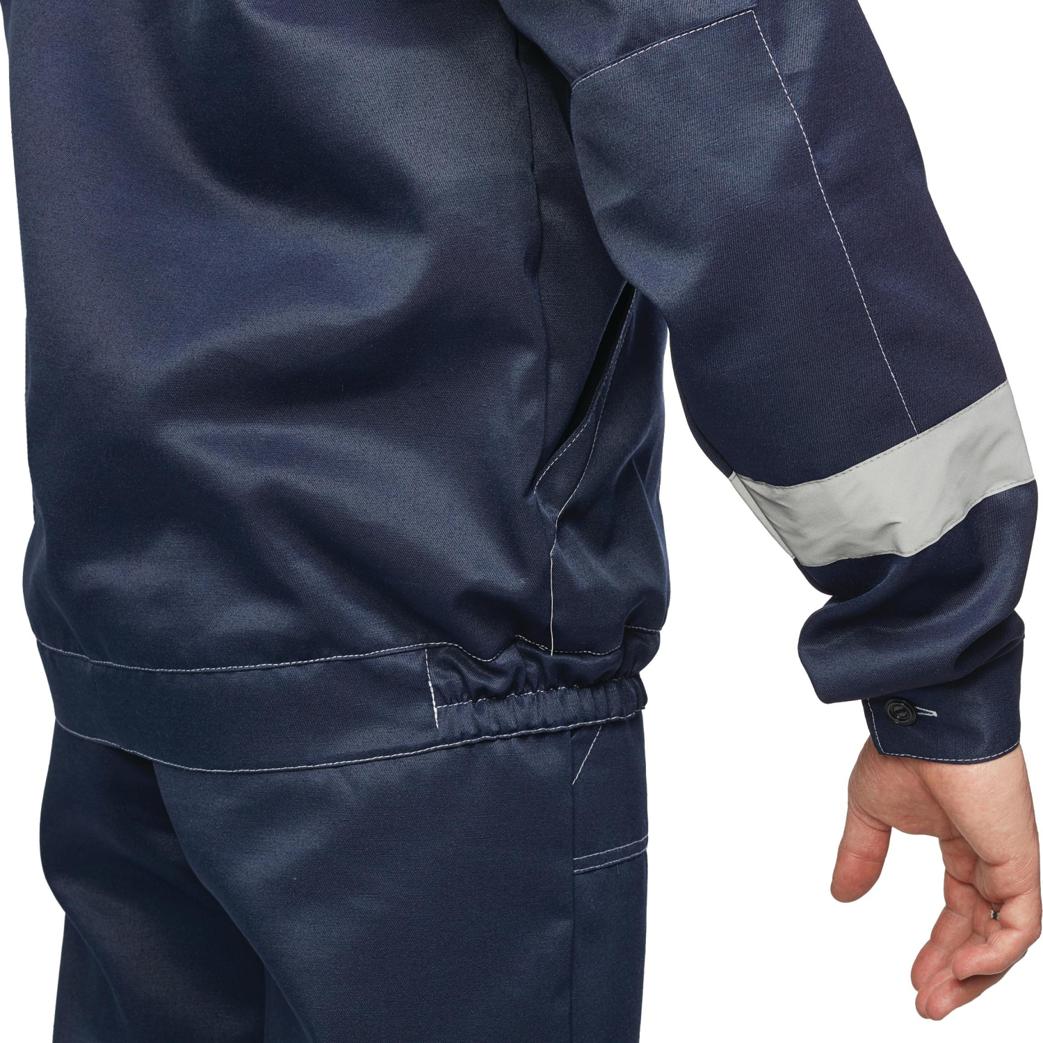 Костюм рабочий летний муж. л22-КПК т.син. (р.52-54) 194-200 (Арсенал-СП) - фото 3