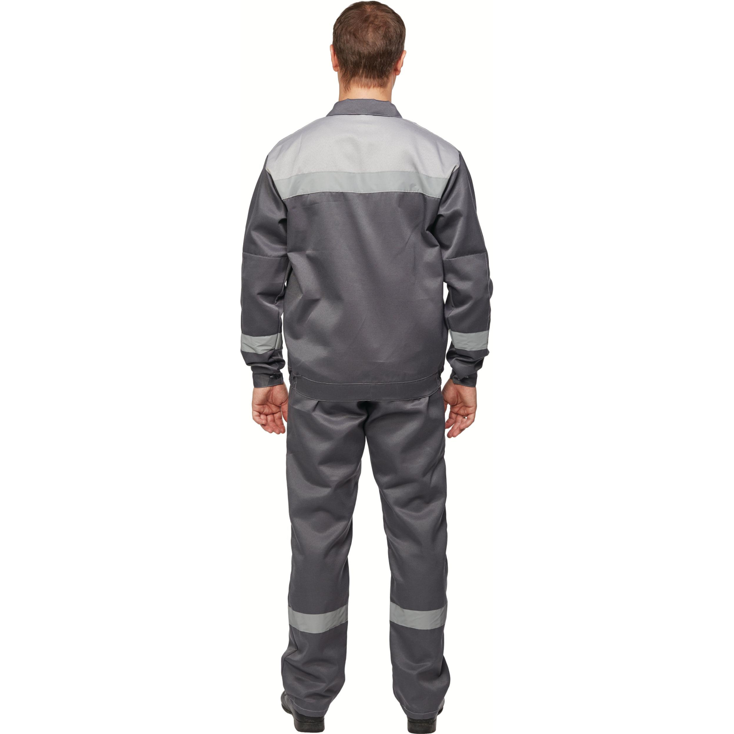 Костюм летний муж. л22-КПК т.сер./св.сер (р.52-54) 158-164 (Арсенал-СП) - фото 4