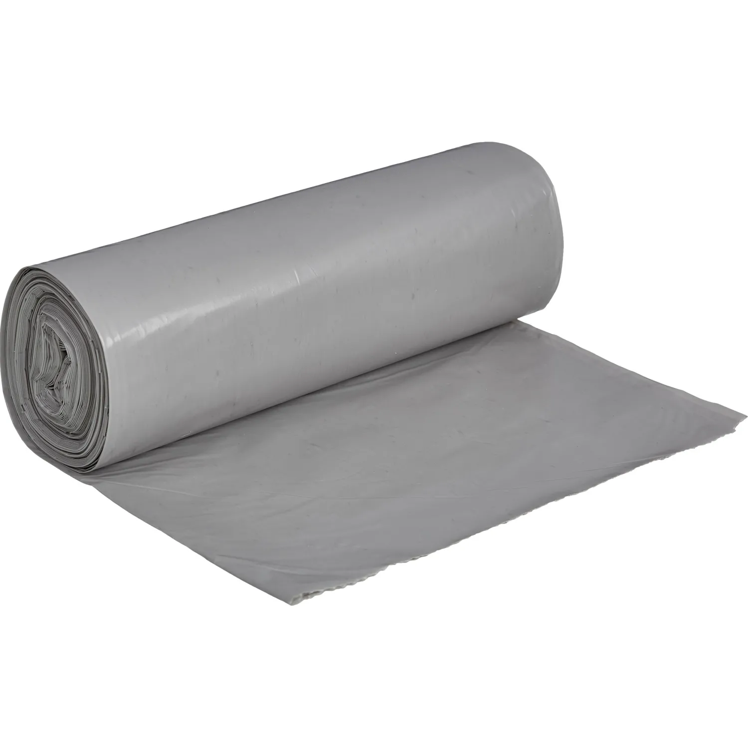 Мешки для мусора ПВД+добавка 160л 50мкм 10шт/рул серые 90х130см - фото 2