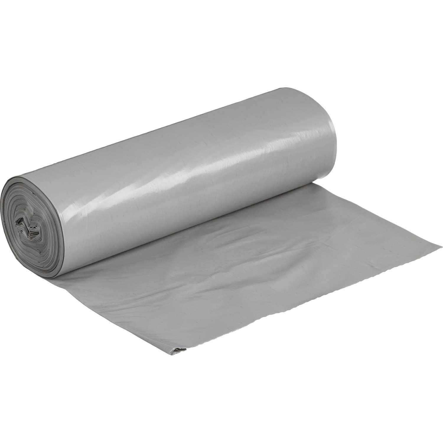 Мешки для мусора ПВД+добавка 240л 55мкм 10шт/рул серые 110х150см - фото 2