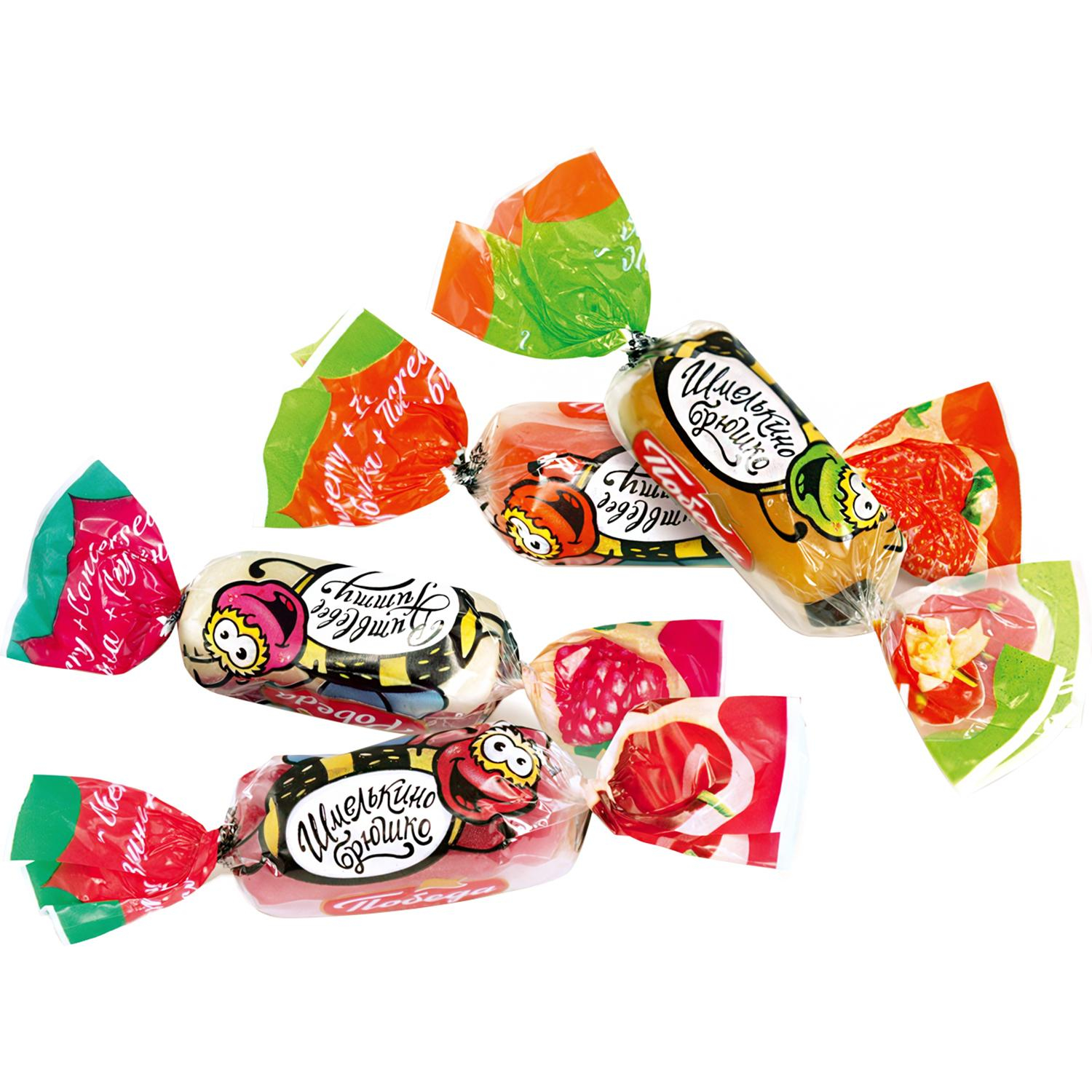 Конфеты желейные Шмелькино брюшко микс,1 кг - фото 3
