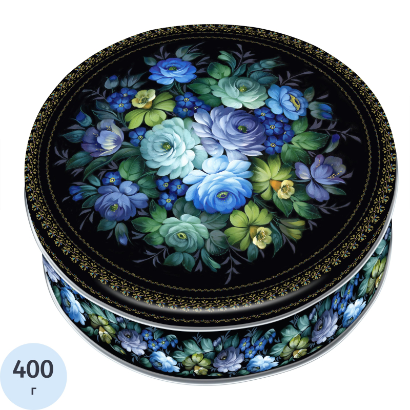 Печенье сдобное со сливочным маслом Русские узоры, 400гр МС-4-2 - фото 1