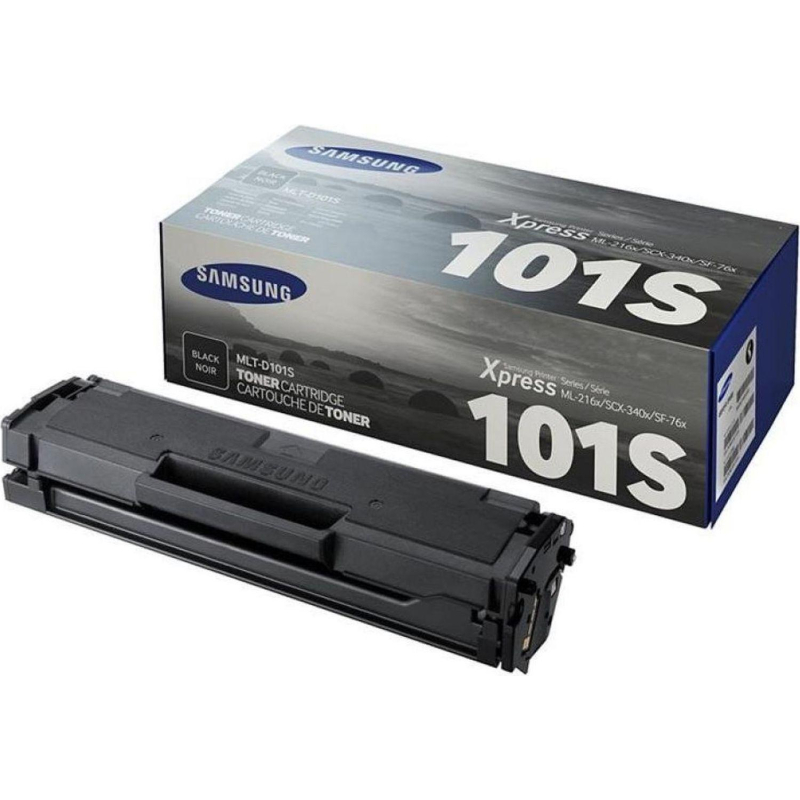 Тонер-картридж Samsung MLT-D101S(SU698 A)чер. для ML- 2160/2165/SCX-3400 - фото 1