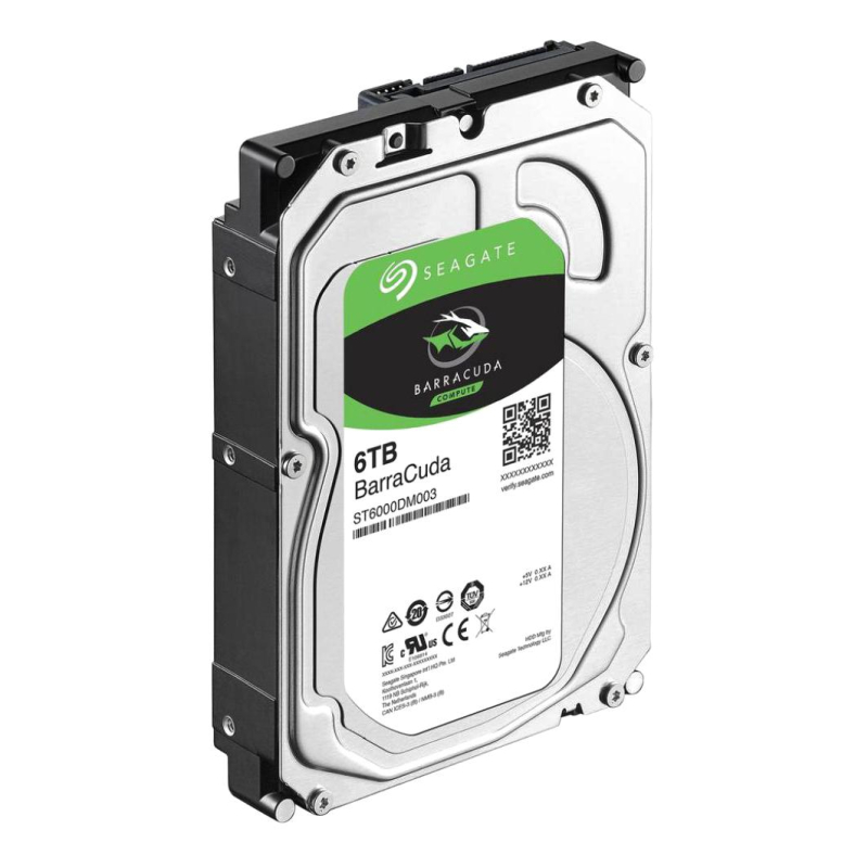 Жесткий диск Seagate BarraCuda 6TB, SATA, 5400rpm, 256MB(ST6000DM003) - фото 2