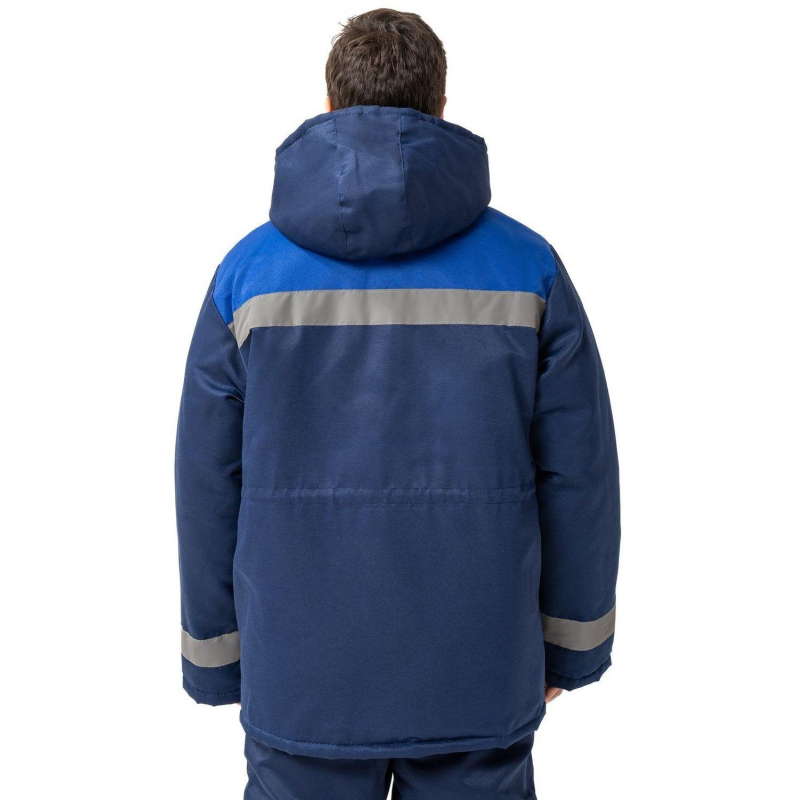 Куртка рабочая зимняя муж з32-КУ син/вас смес 64-66/170-176 (Арсенал-СП) - фото 9