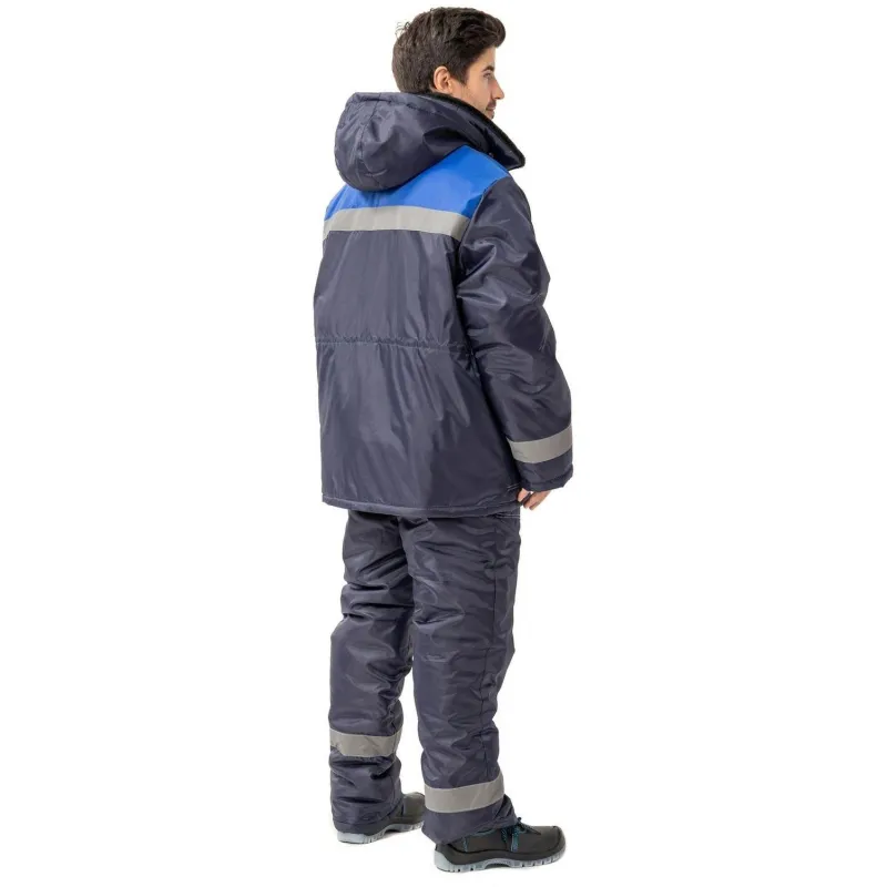 Куртка зим муж з32 син/вас оксф 96-100/158-164 - фото 19