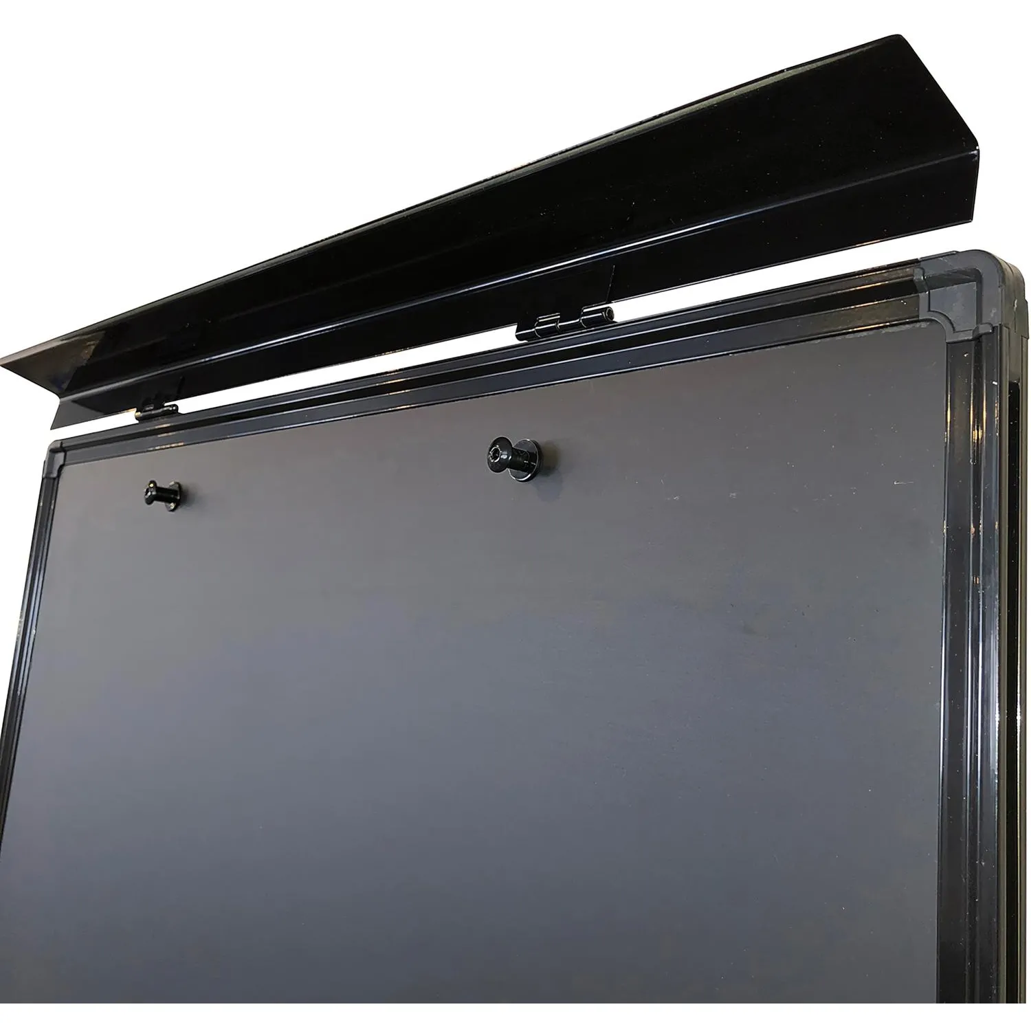 Флипчарт магнитно-мелов. на роликах 100x70 см черный - фото 2