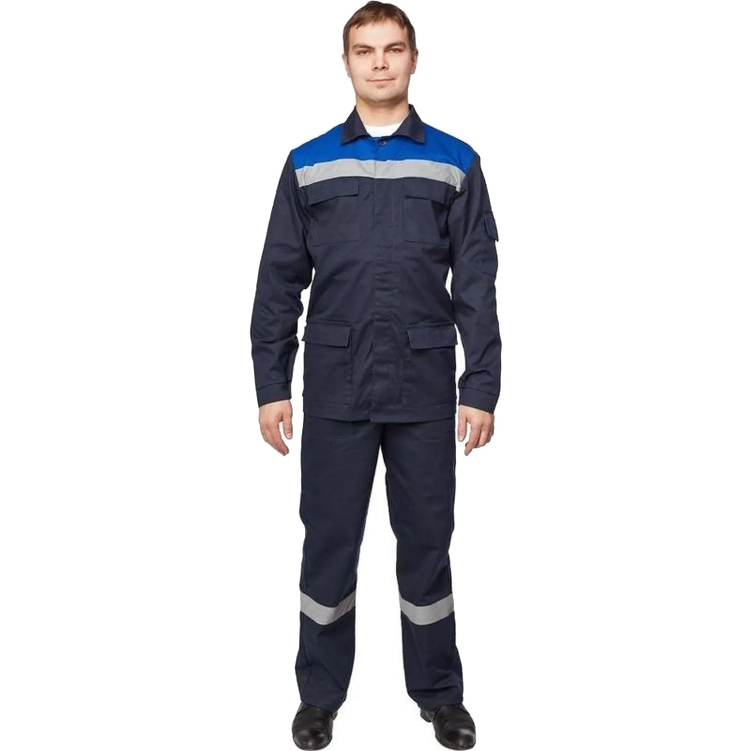 Костюм лет муж (куртка, пк) л05 син/вас 88-92/158-164 (Арсенал-СП) - фото 1