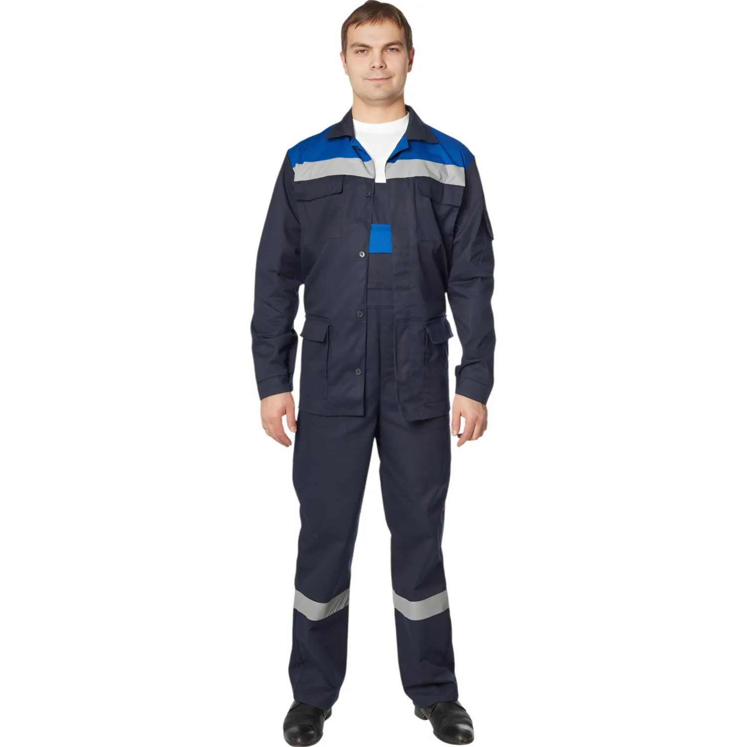 Костюм лет муж (куртка, пк) л05 син/вас 96-100/158-164 (Арсенал-СП) - фото 5