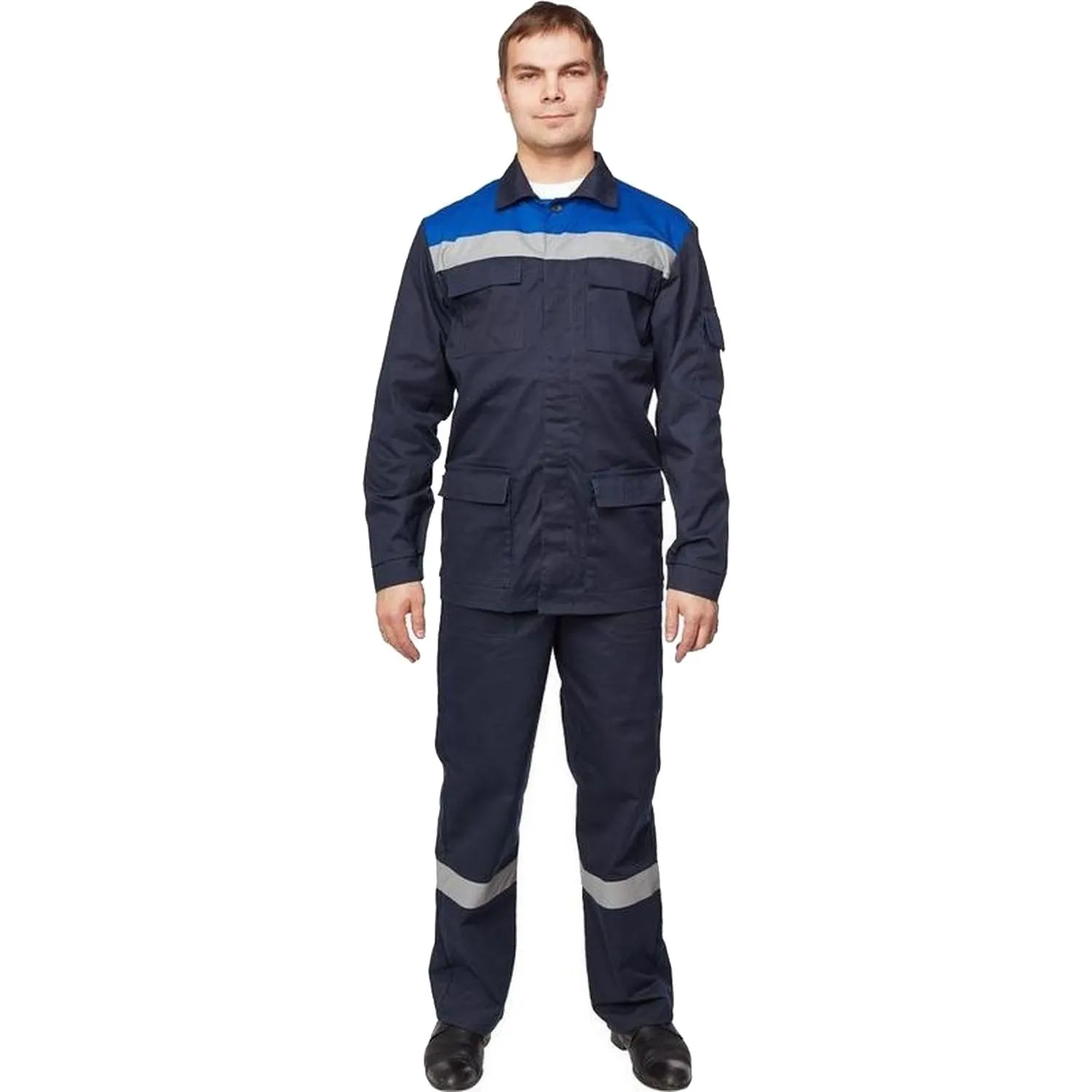 Костюм лет муж (куртка, пк) л05 син/вас 112-116/158-164 (Арсенал-СП) - фото 1