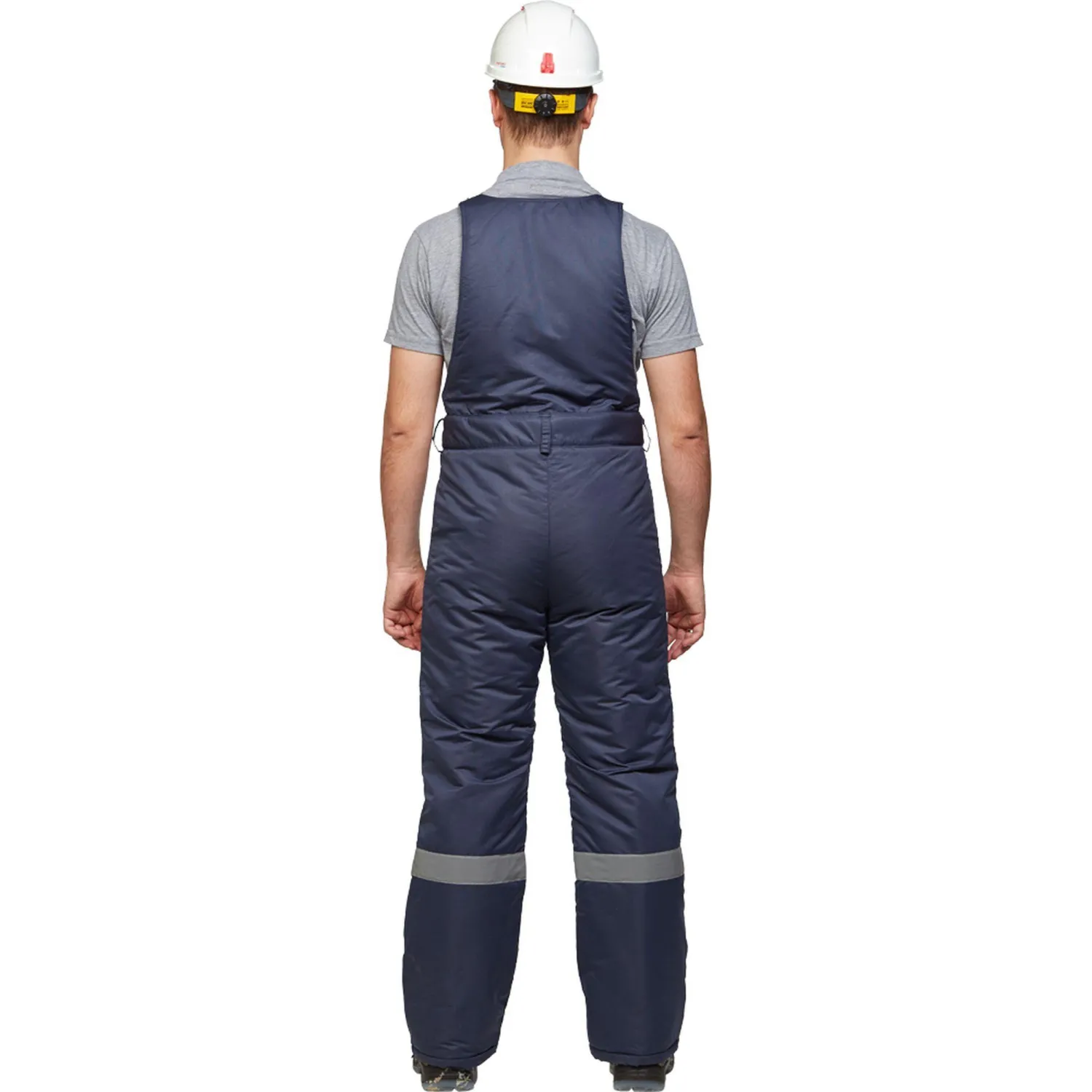 Брюки рабочие зимние муж. з28-БР син (р.56-58)170-176 - фото 5