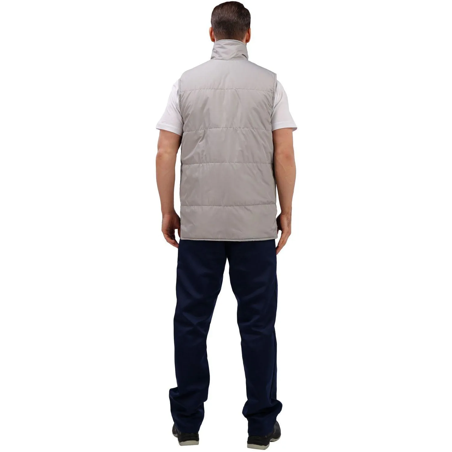 Жилет утепленный универсальный Комфорт+ сер 88-92/170-176 - фото 15