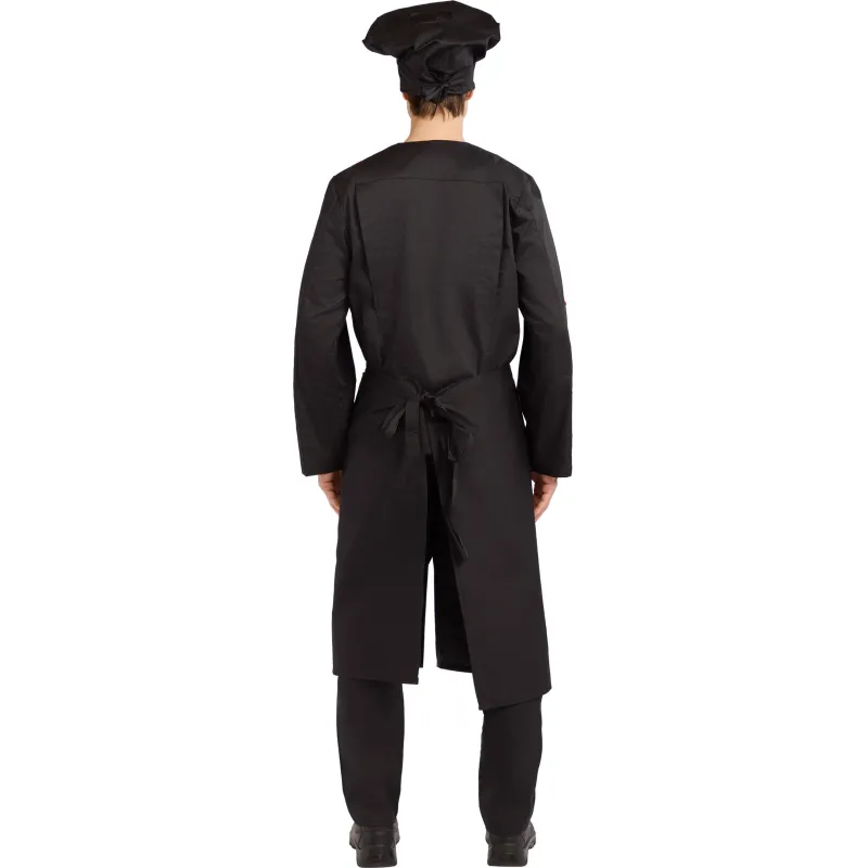 Фартук поварской универсальный черный - фото 10