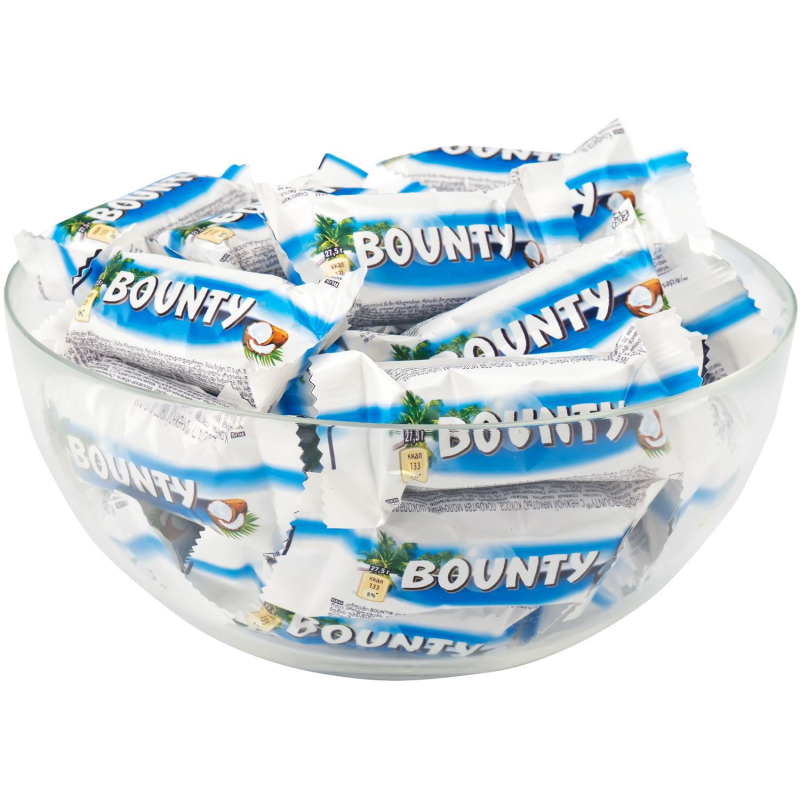 Шоколадный батончик Bounty с мякотью кокоса, 1кг - фото 3
