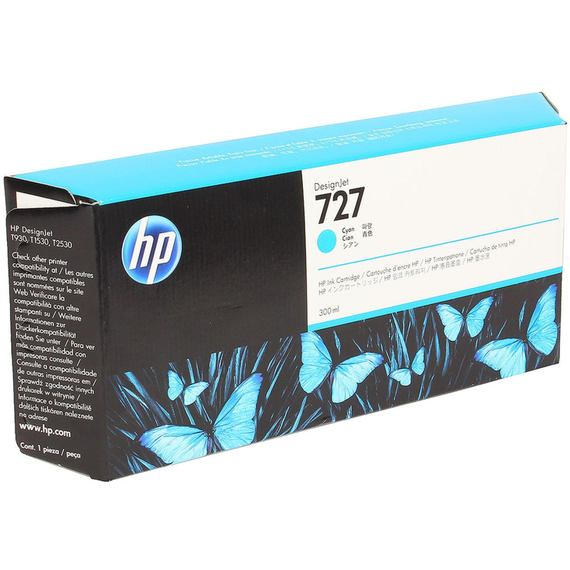 Картридж струйный HP 727 F9J76A гол. для DJ T1500/1530/920/930/2530 - фото 1
