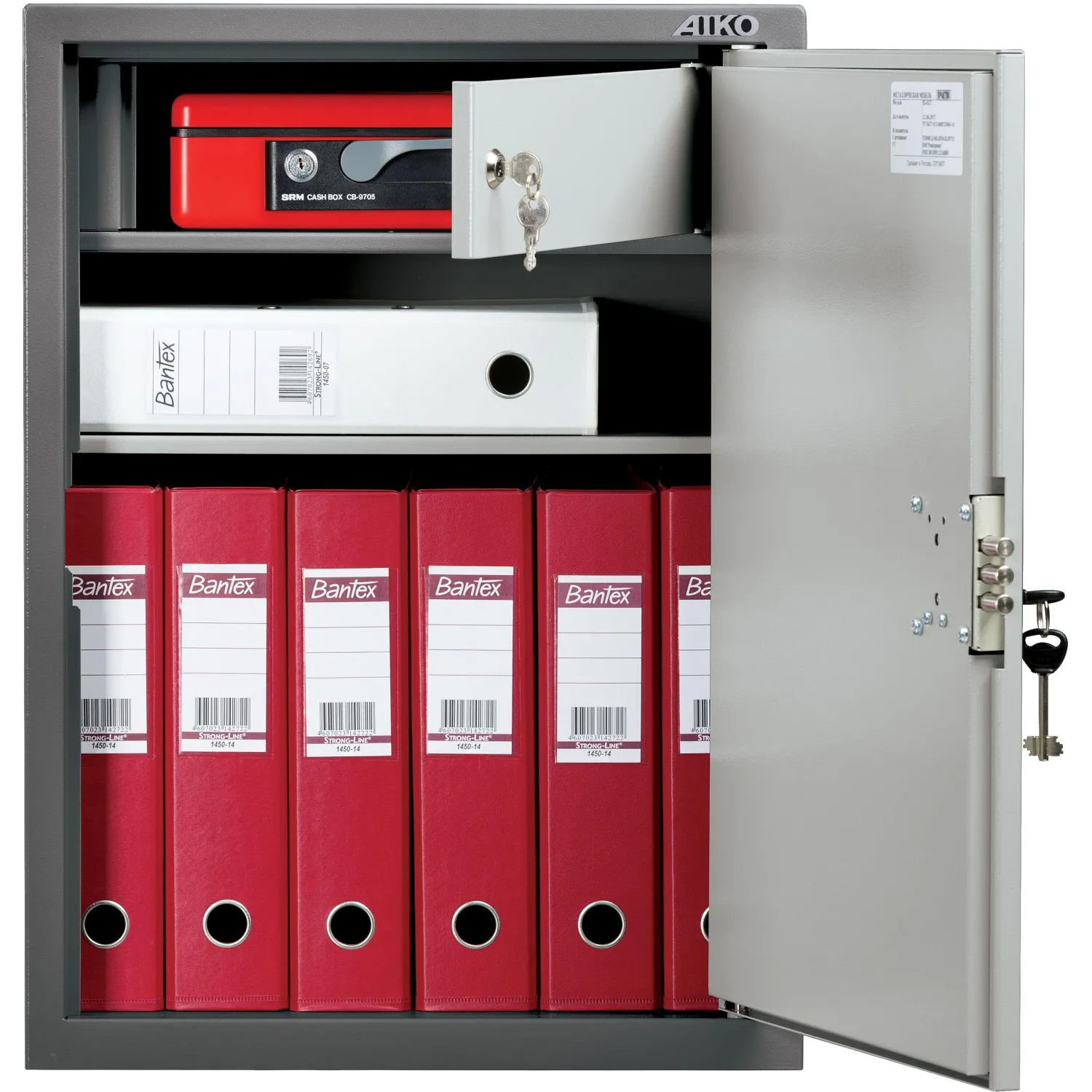 Шкаф для бумаг AIKO SL-65T 460х340х630 - фото 3