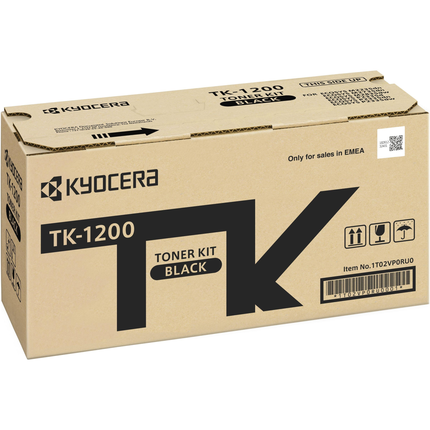 Тонер-картридж Kyocera TK-1200 чер. для ECOSYS M2235/P2335/M2735/M2835 - фото 2