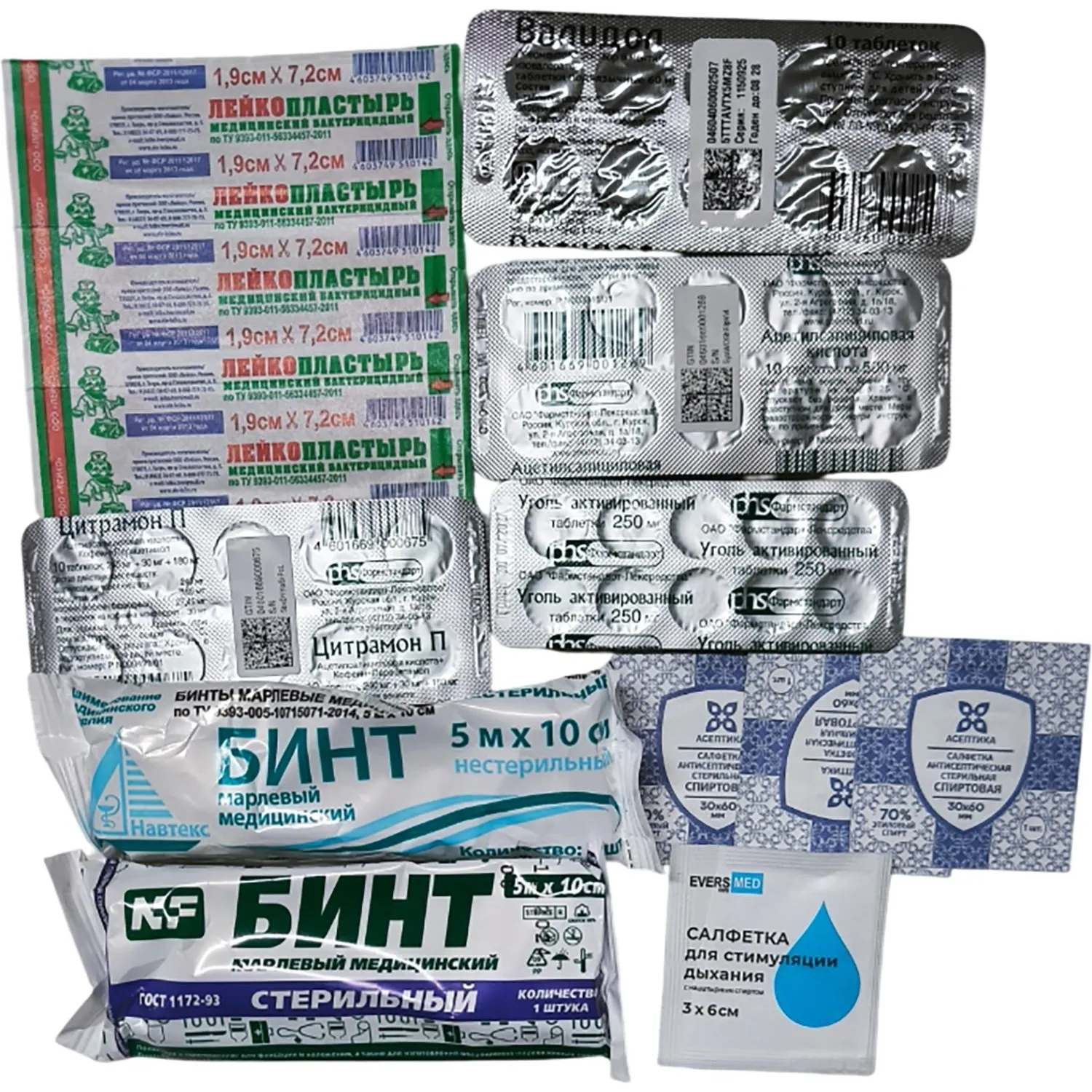 Аптечка универсальная индивидуальная мини ф.15К(7376) - фото 3