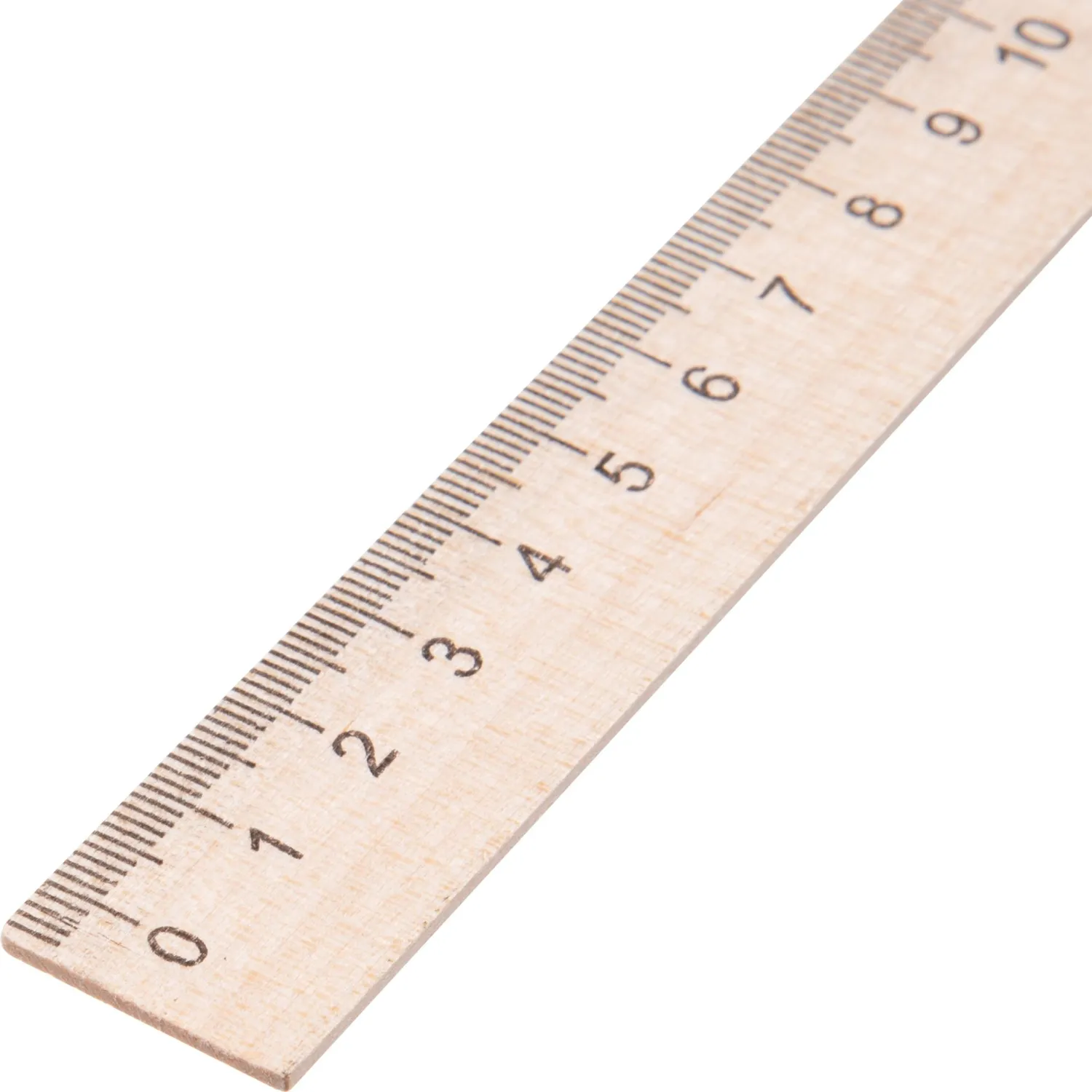 Линейка деревянная 20см 3шт/уп - фото 2