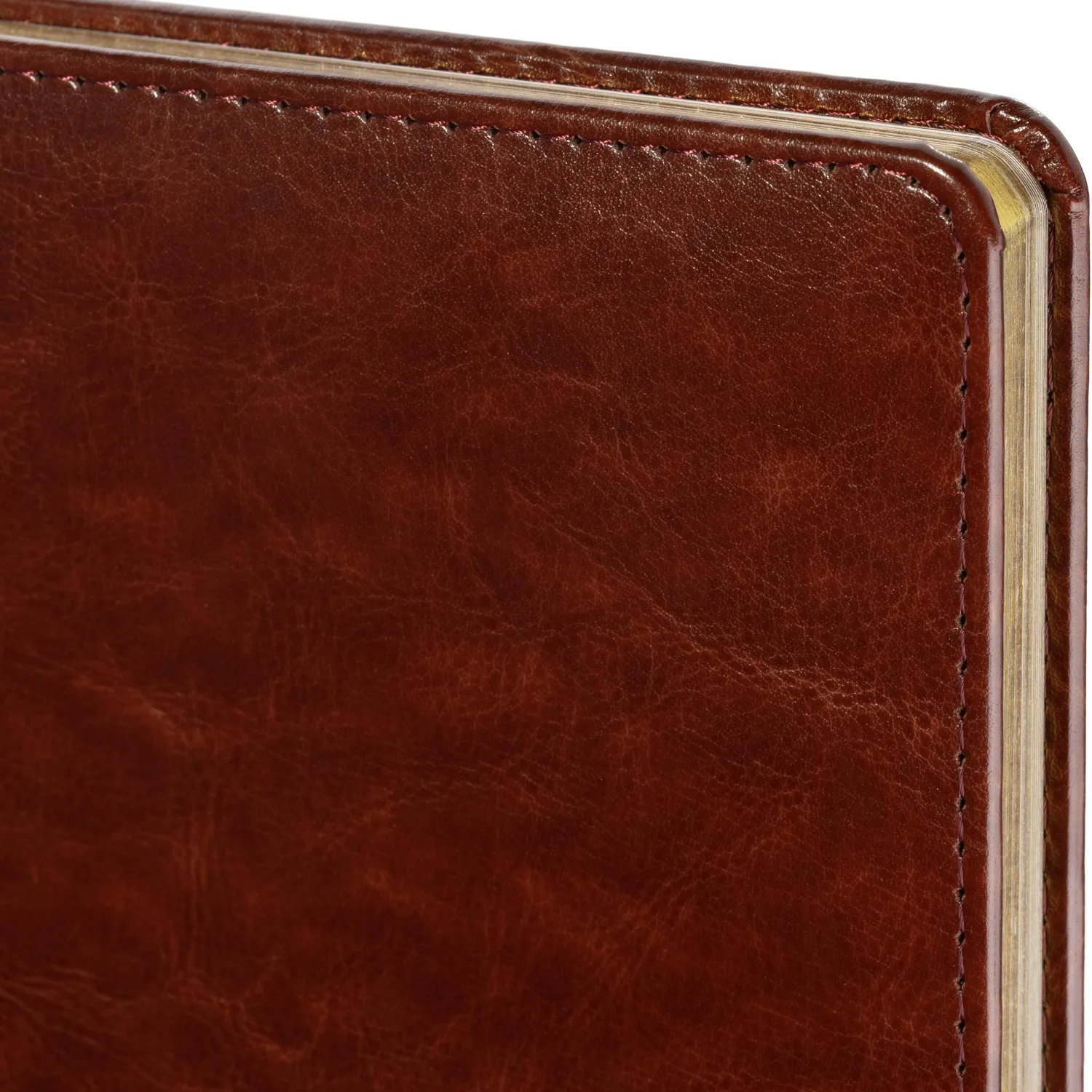 Ежедневник недатированный коричнев,А5,145х205,136л,Sidney NEBRASKA 3-128/03 - фото 5