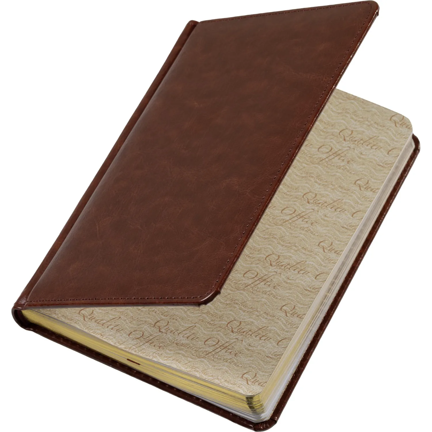 Ежедневник недатированный коричнев,А5,145х205,136л,Sidney NEBRASKA 3-128/03 - фото 7