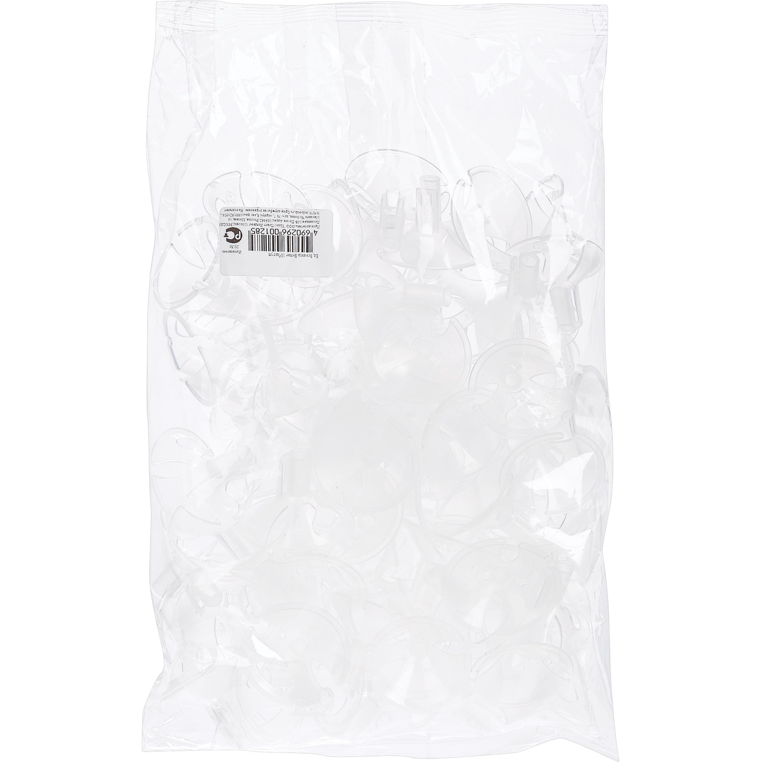 Зажимы Белые 100шт/уп - фото 2