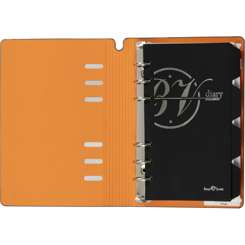 Ежедневник недатированный А5-,132х190мм,120л, FIRENZE темно-синий 3-511/01 - фото 8