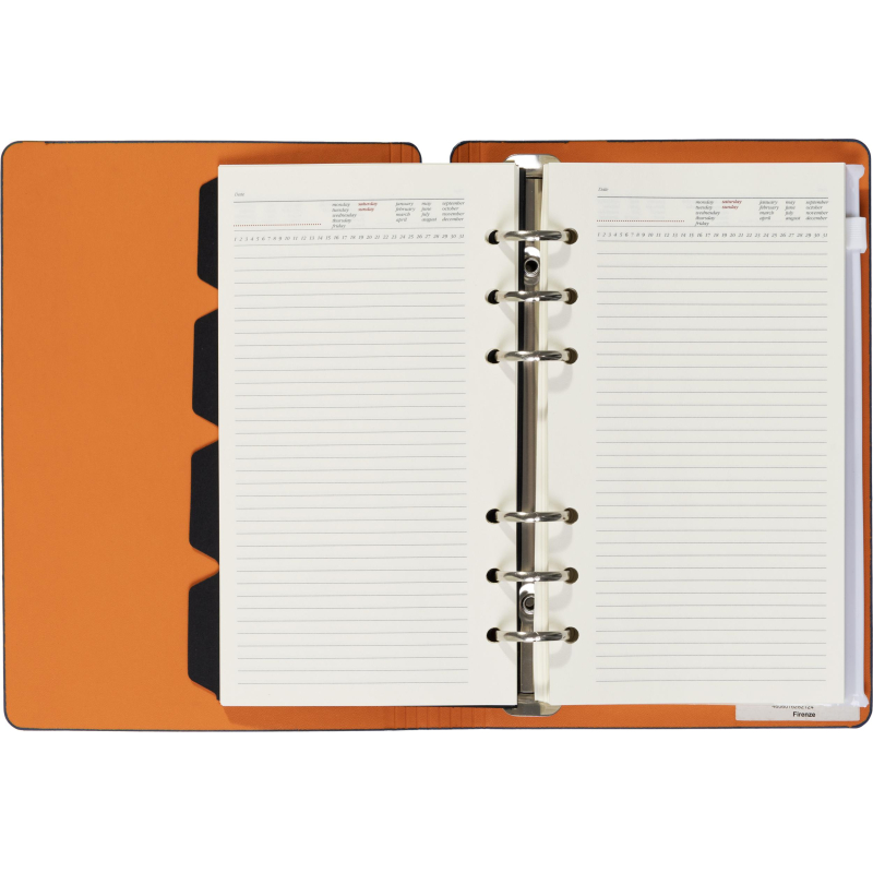 Ежедневник недатированный А5-,132х190мм,120л, FIRENZE темно-синий 3-511/01 - фото 26