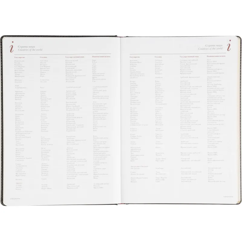 Ежедневник недатированный ,А4,,136л, Sidney Nebraska черн3-539/02 - фото 16