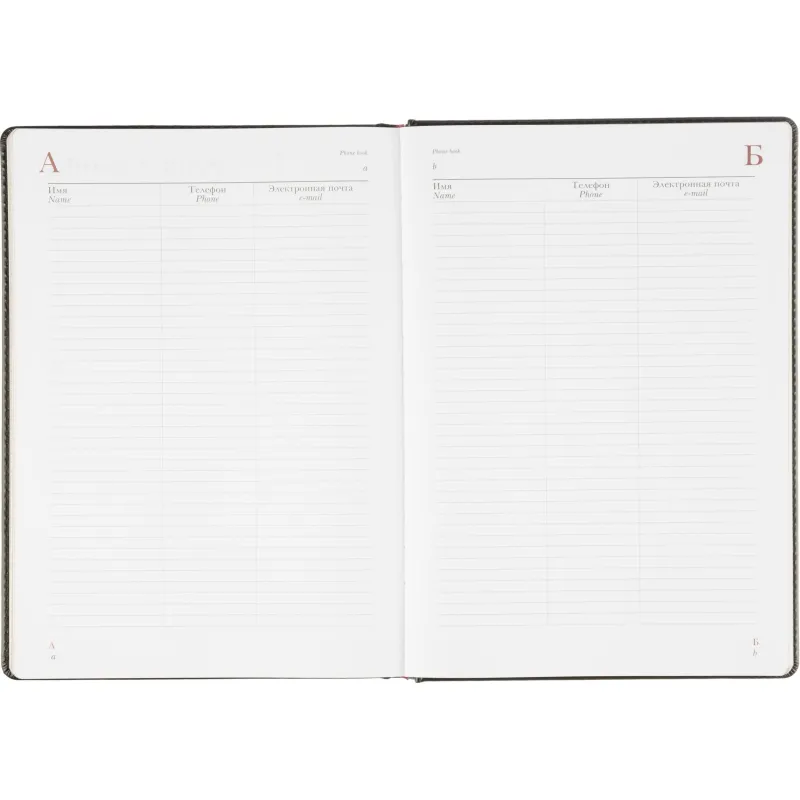 Ежедневник недатированный ,А4,,136л, Sidney Nebraska черн3-539/02 - фото 20