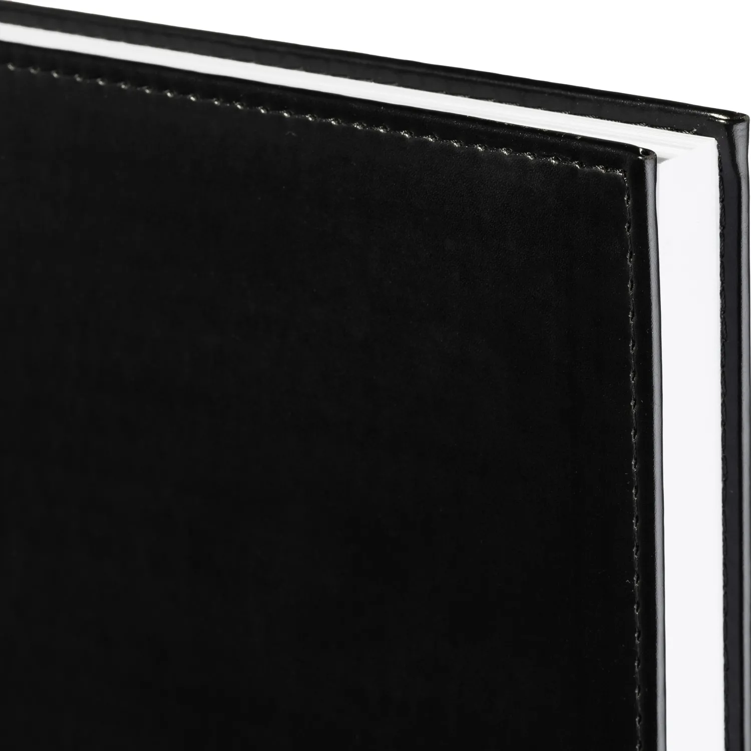 Ежедневник недатированный чёрный, А4, 200x270мм, 176 л, ATTACHE Каньон - фото 4