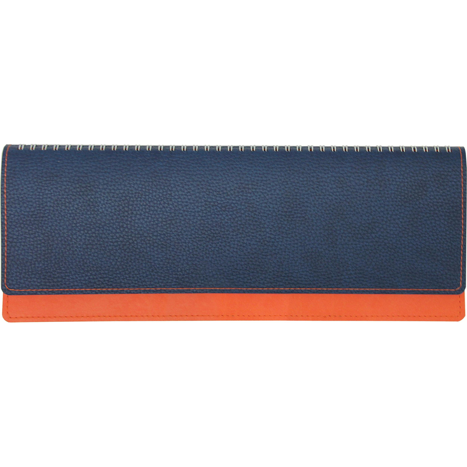 Планинг недатированный син+оран,оран.прострочка,340x130мм,57л АТТАСНЕ Bizon - фото 5