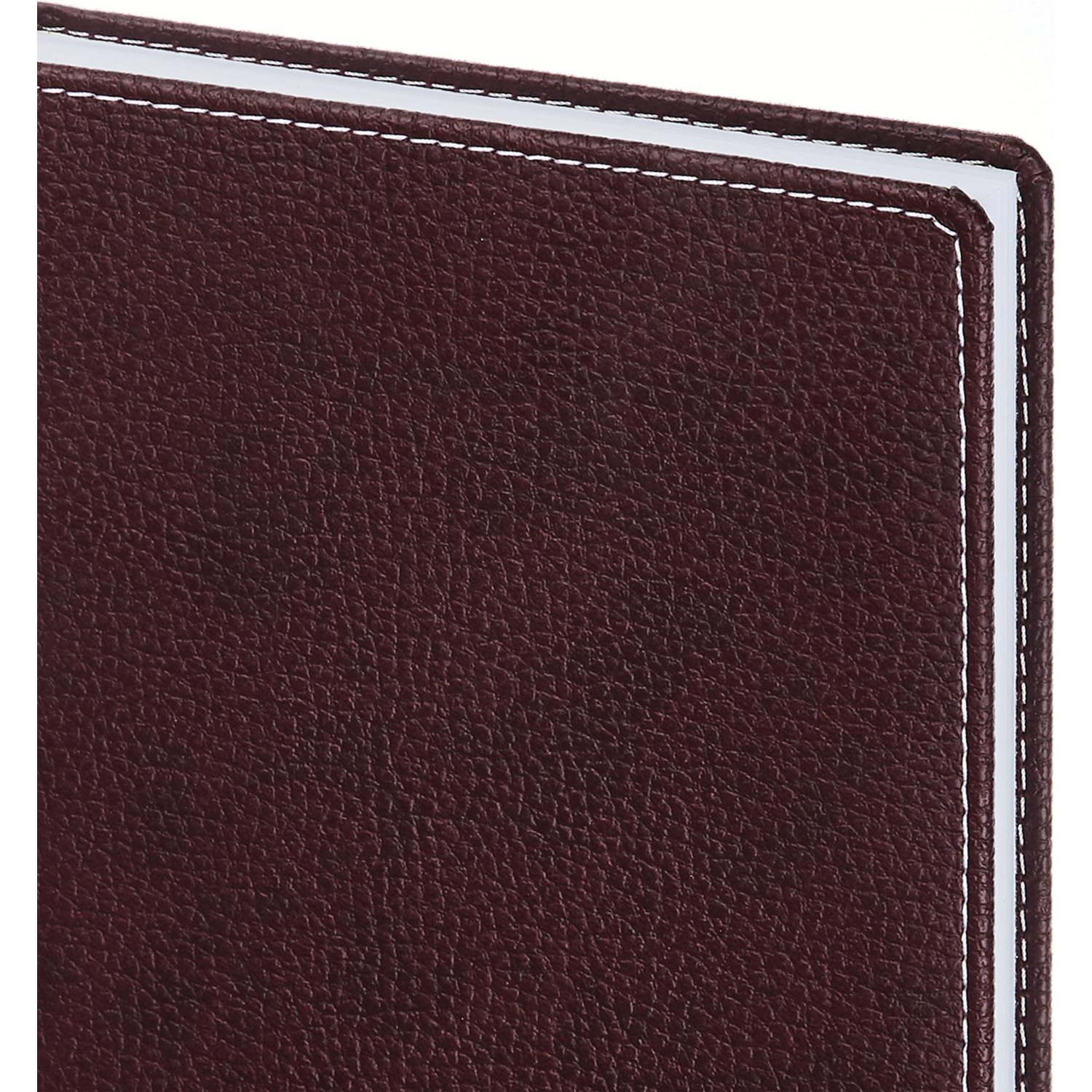 Ежедневник недатированный А5,142x210мм,176л,бордо АТТАСНЕ Bizon - фото 3