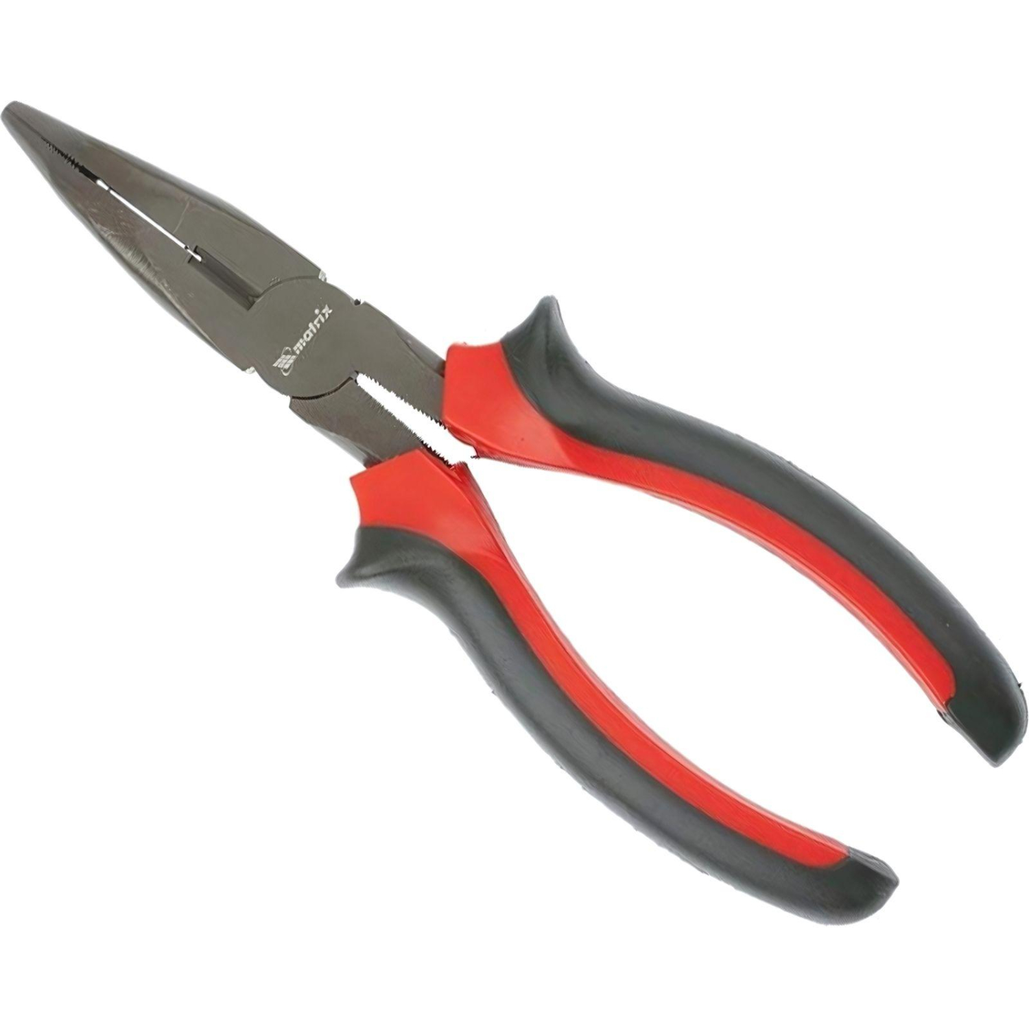 Длинногубцы изогнутые Black Nickel 160 мм MATRIX 17458 - фото 1