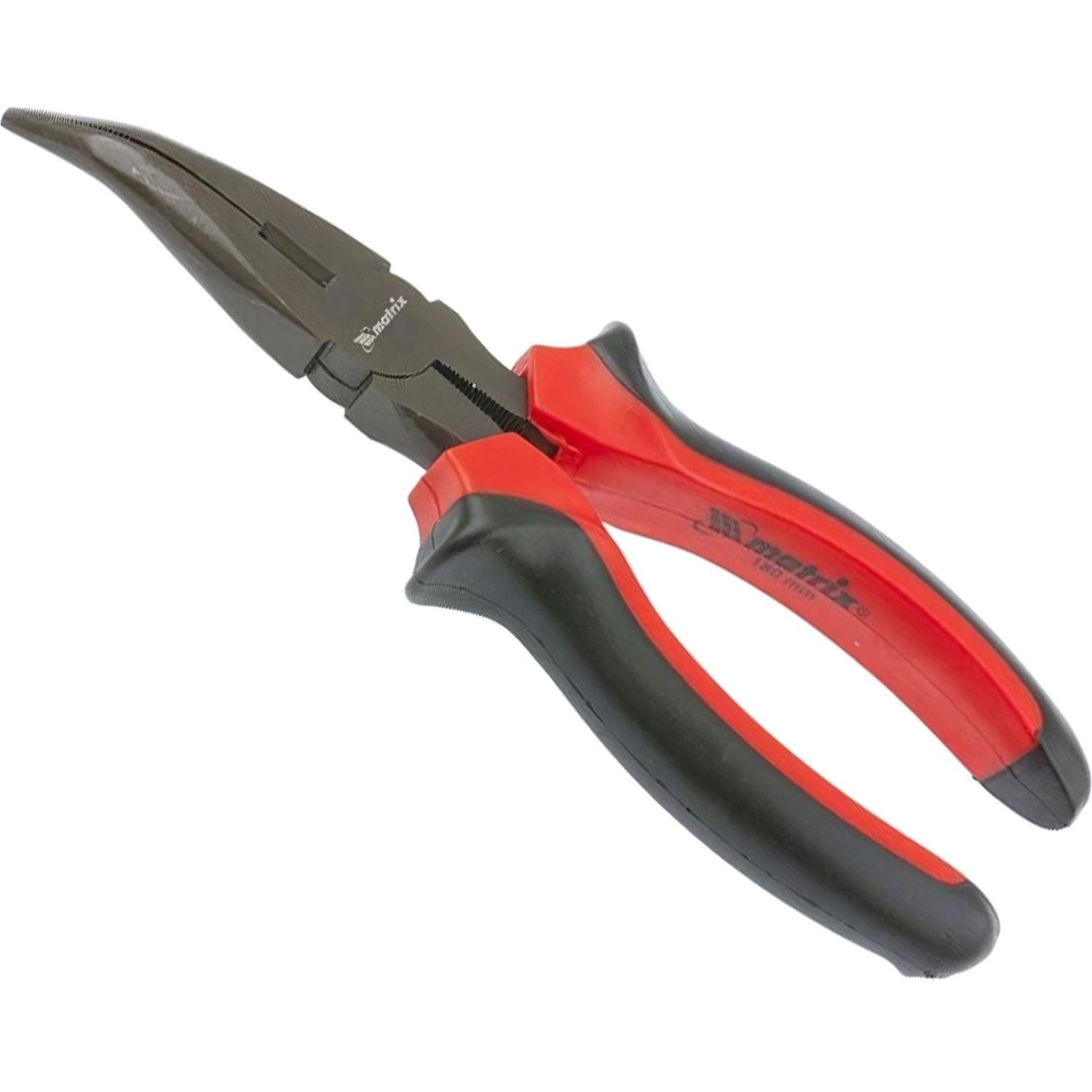 Длинногубцы изогнутые Black Nickel 160 мм MATRIX 17458 - фото 2