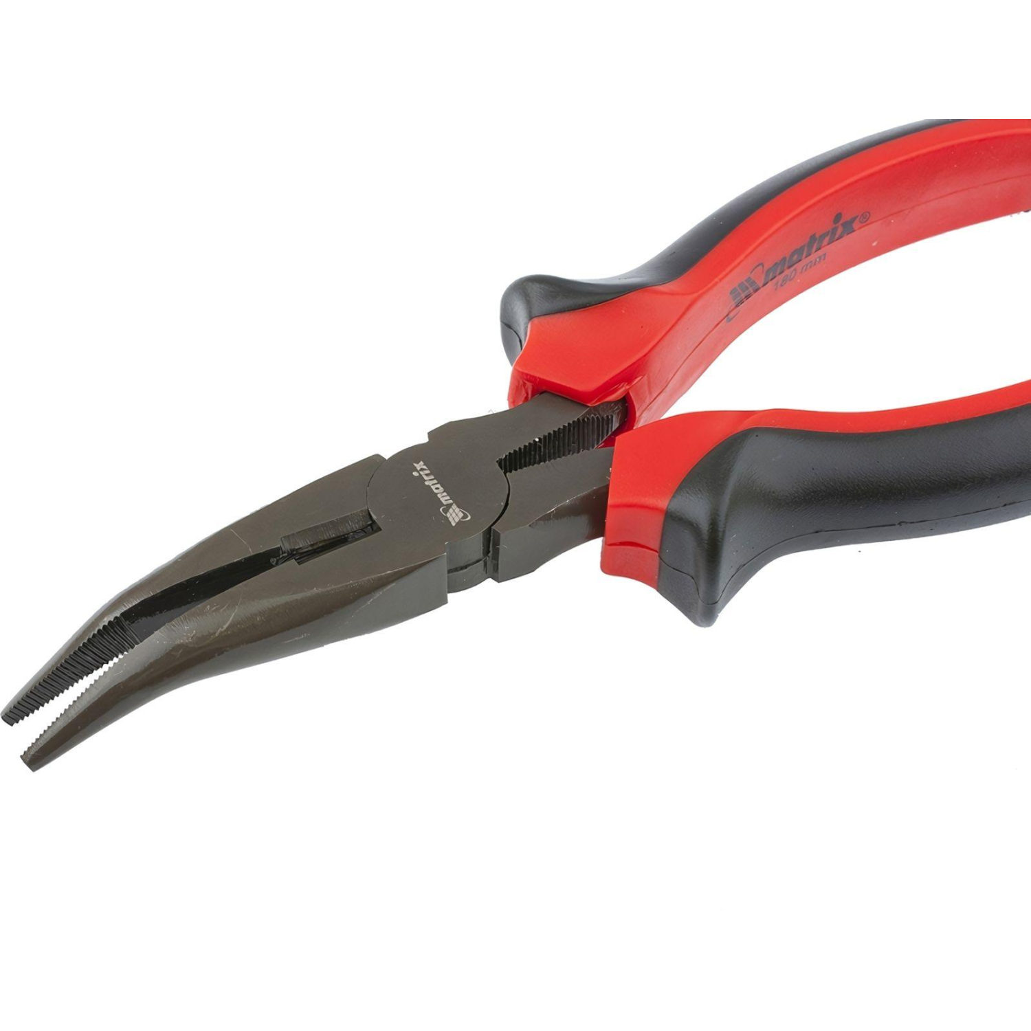 Длинногубцы изогнутые Black Nickel 160 мм MATRIX 17458 - фото 4