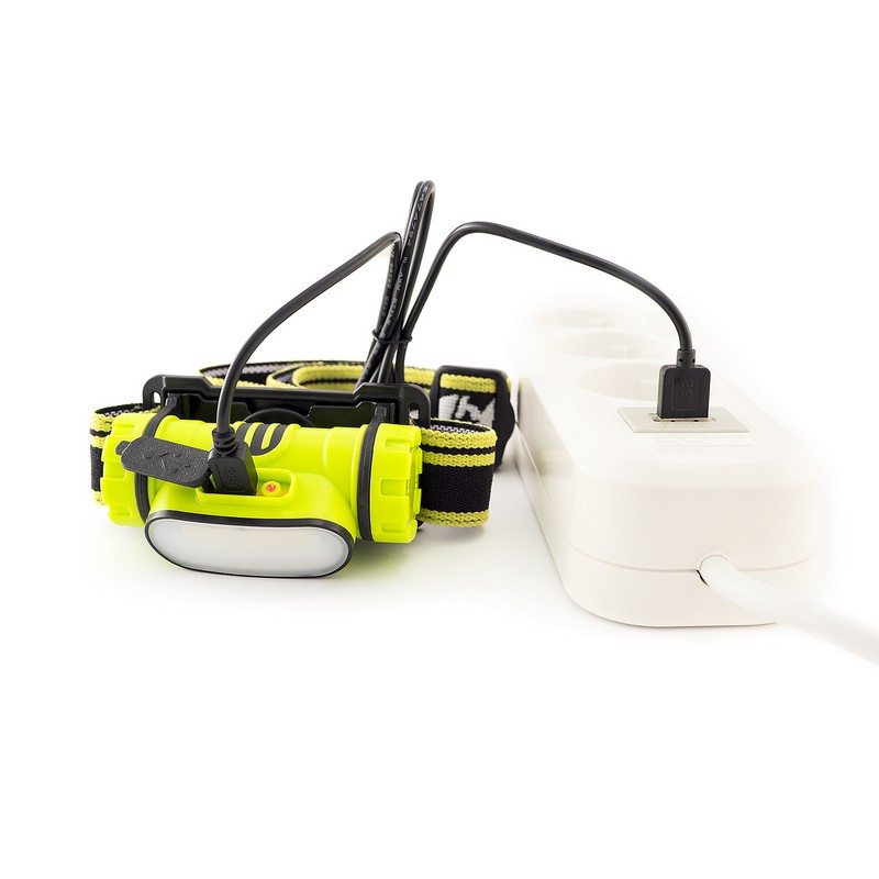 Фонарь налобный ЯРКИЙ ЛУЧ LH-190М Cobra М, 3 реж., магнит, Li-ion 2200mAh - фото 3
