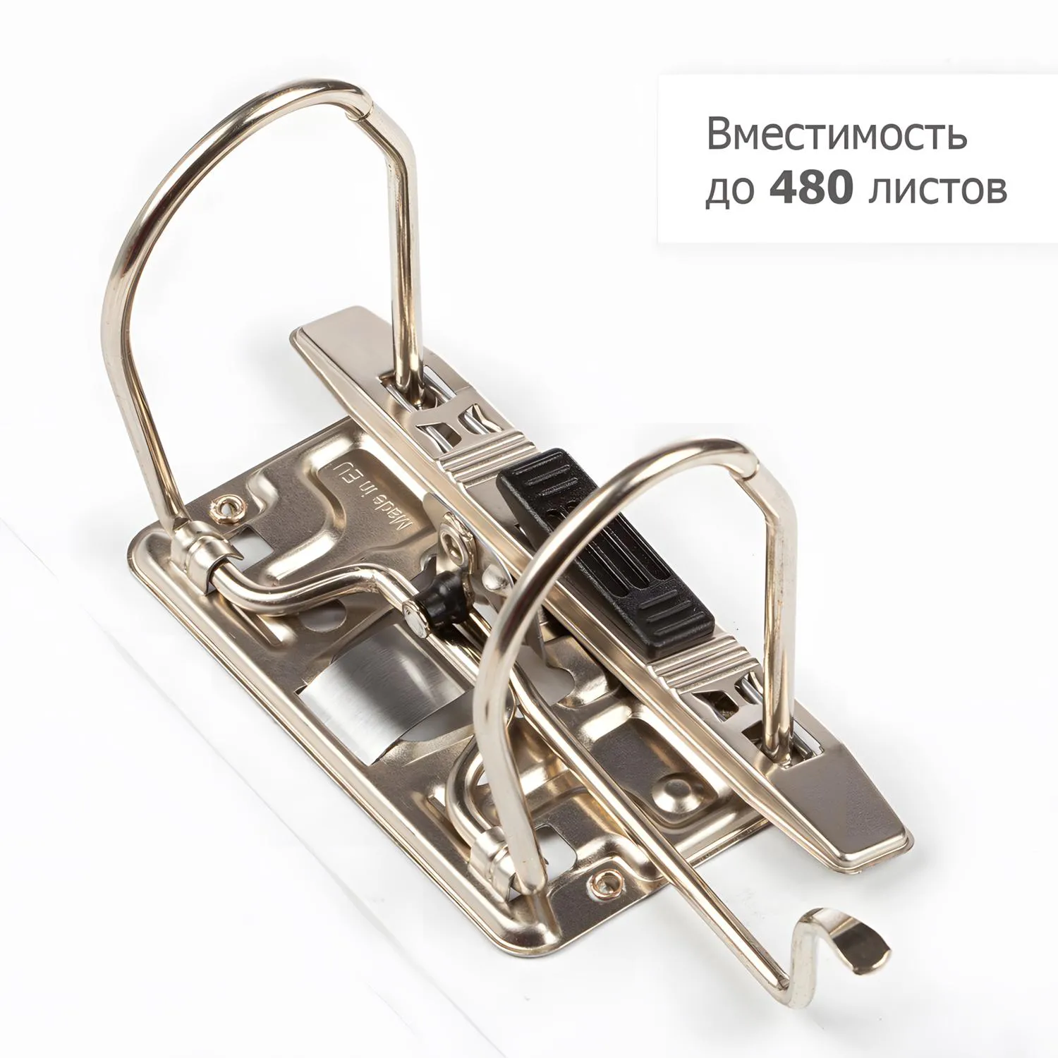 Папка-регистратор 75 мм (+/- 5 мм)с мет.уг.мрамор ч/б, в уп.10шт,бум./бум Папка-регистратор 75 мм (+/- 5 мм)с мет.уг.мрамор ч/б, в уп.10шт,бум./бум - фото 3