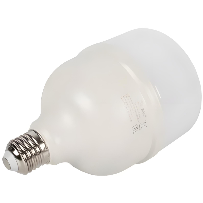 Лампа светодиодная ЭРА 40W E27 4000k бел. LED POWER T120-40W-4000-E27 - фото 4