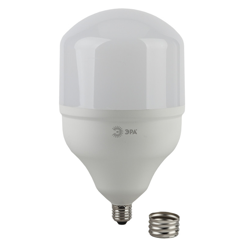 Лампа светодиодная ЭРА LED POWER T160-65W-6500-E27/E40 6500k хол.бел. - фото 3