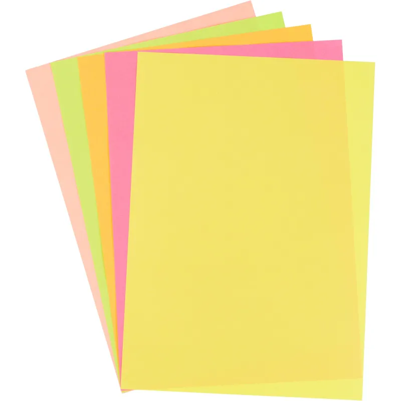 Бумага цветная Выбор есть (А4,75г,микс неон) пачка 100л - фото 4