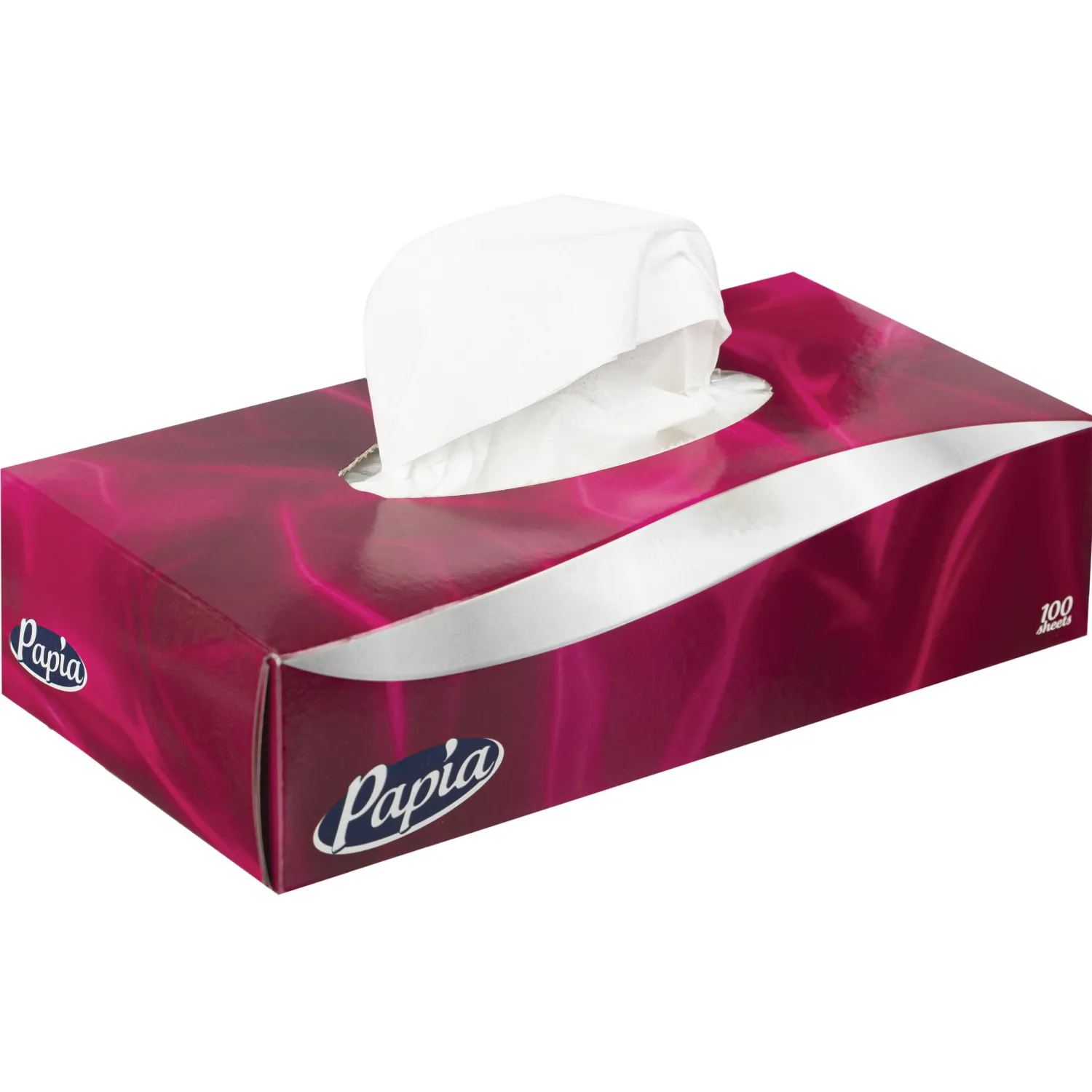 Салфетки косметические Papia 2сл 100шт/уп Салфетки косметические Papia 2сл 100шт/уп - фото 2