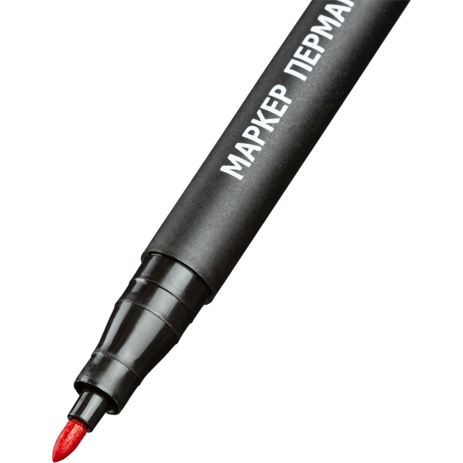 Маркер перманентный ATTACHE красный 1 мм. - фото 3