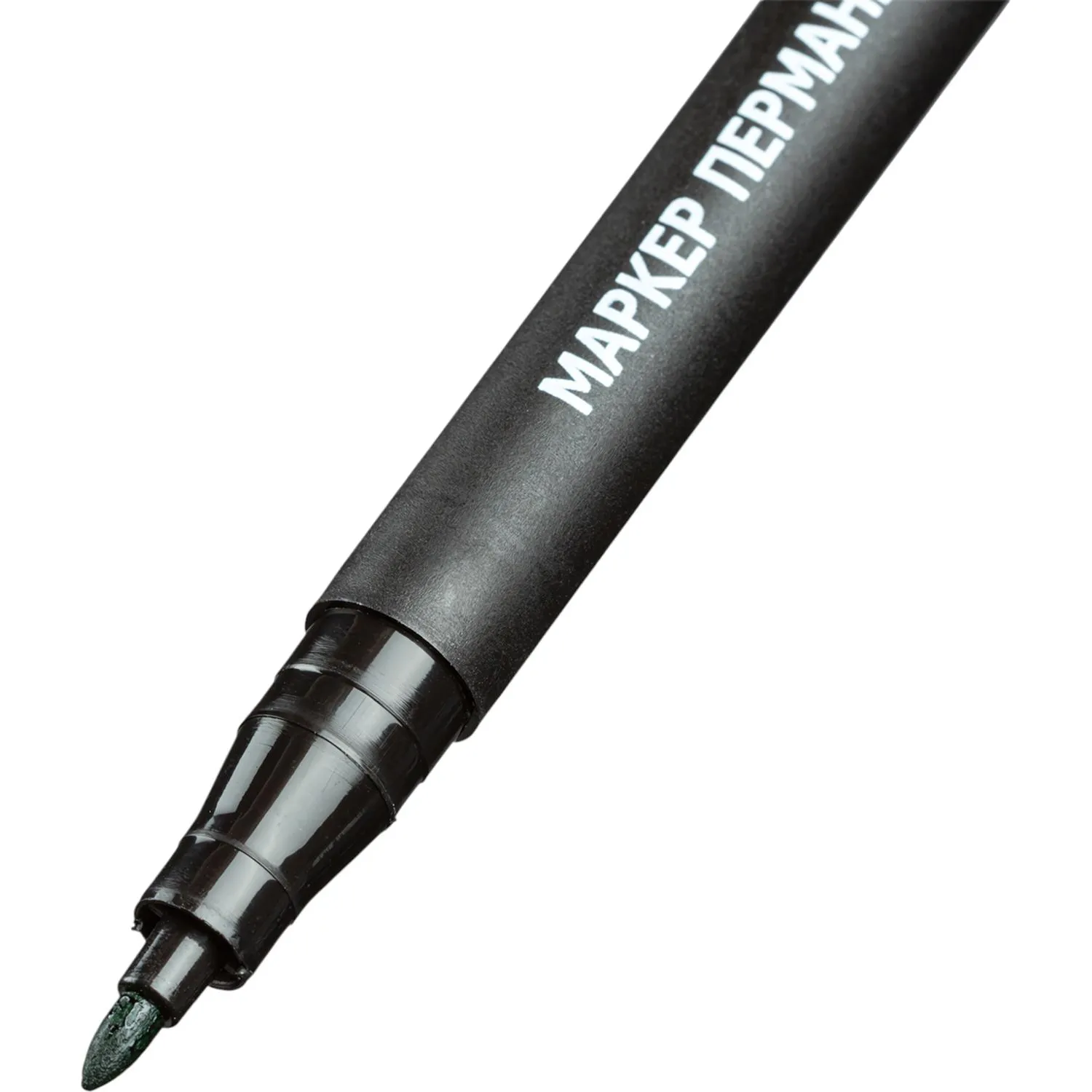 Маркер перманентный ATTACHE зеленый 1 мм. - фото 3